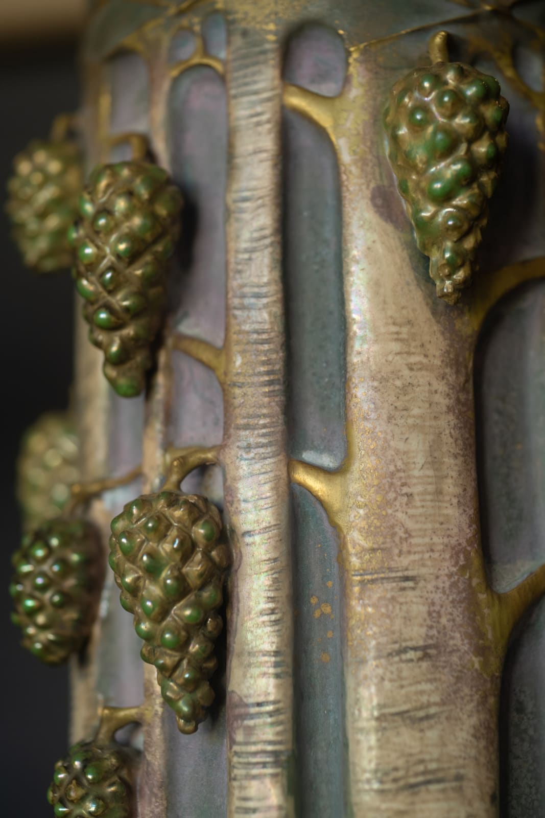 Amphora, Vase with Motif of Pine Trees,  1908-1909