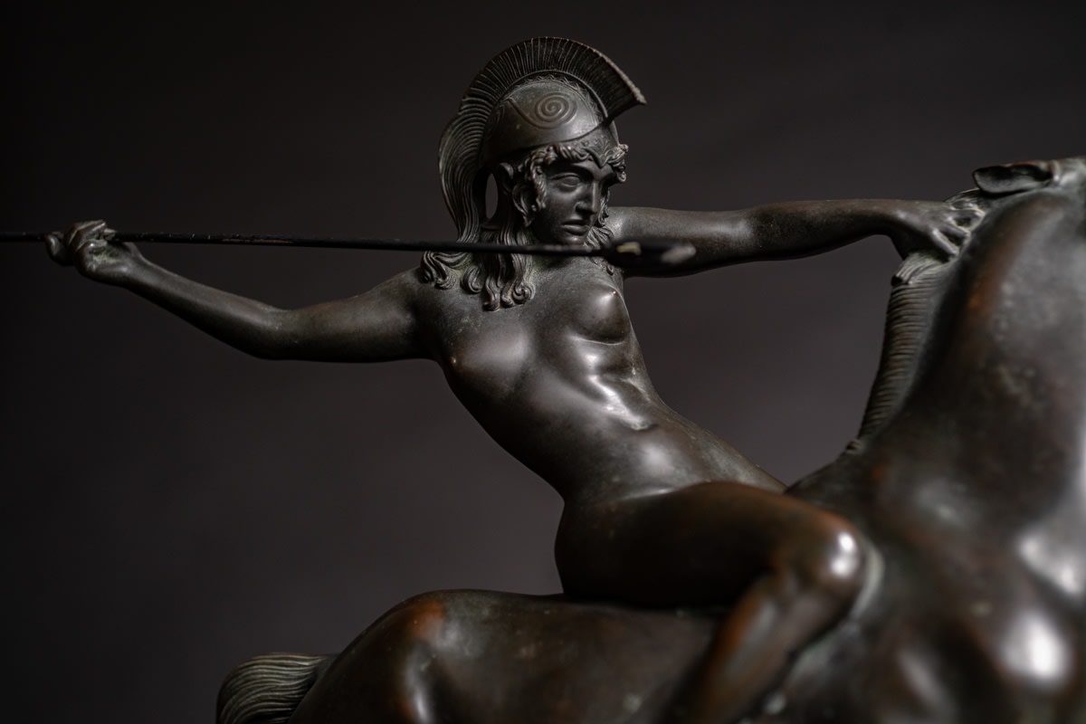 Franz von Stuck,  Mounted Amazon,  c. 1900