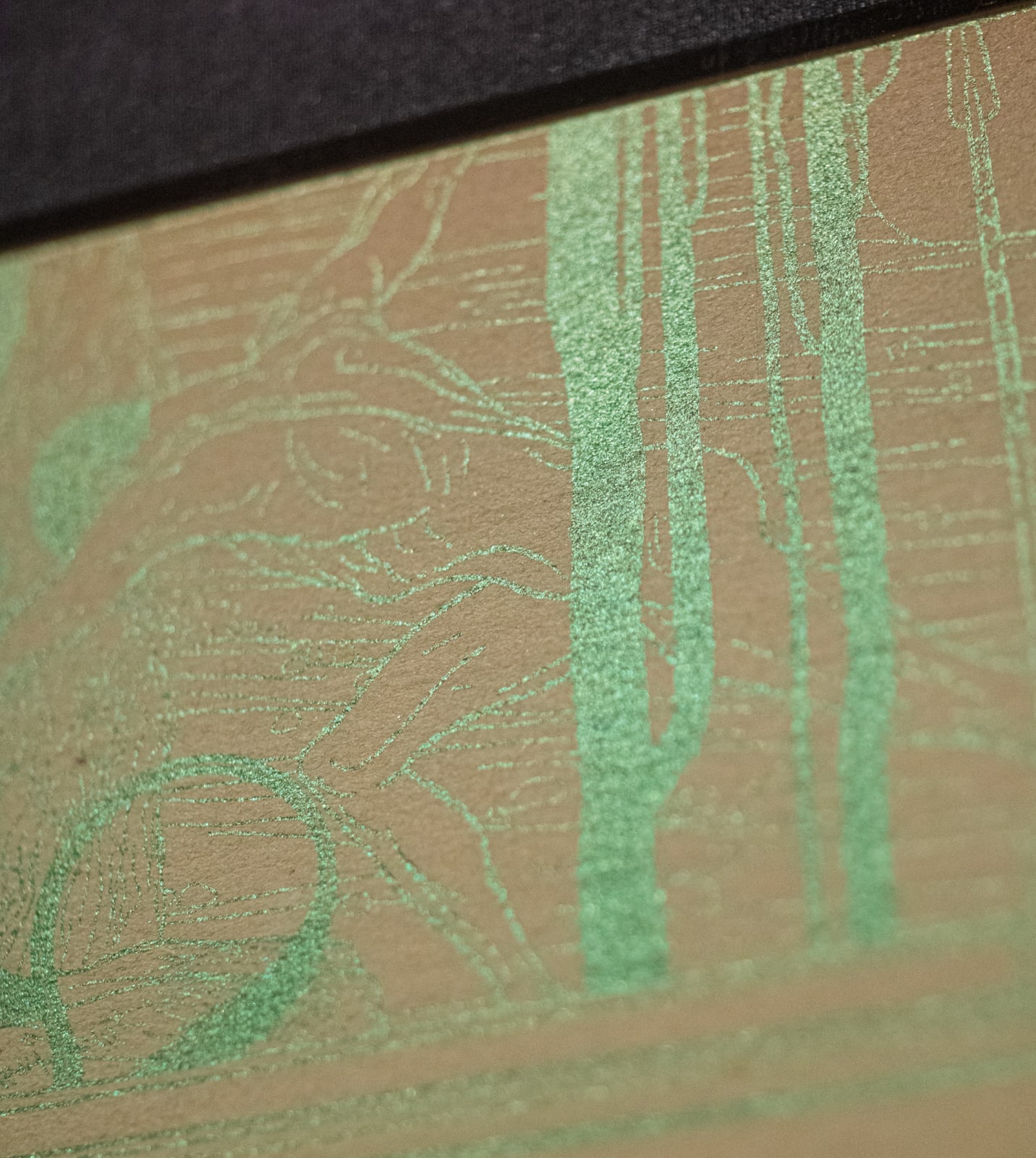 Gustav Klimt, Ver Sacrum Cover, Metallic edition 