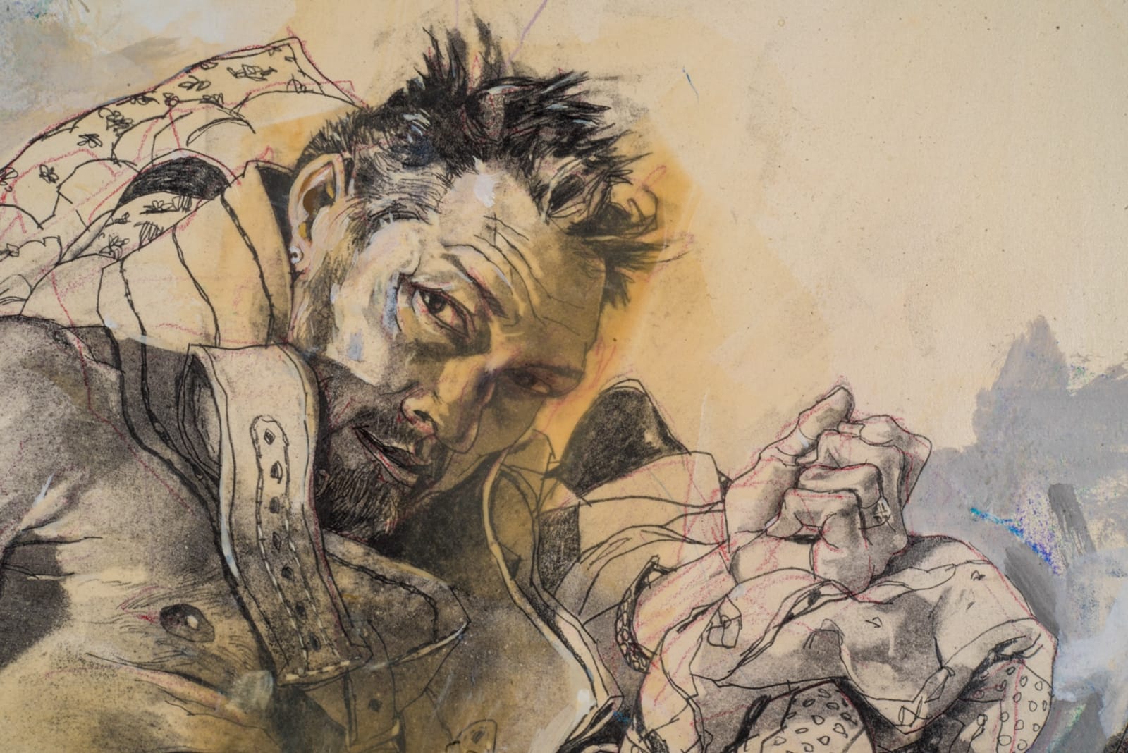 Kent Williams, Snowbound,  2016