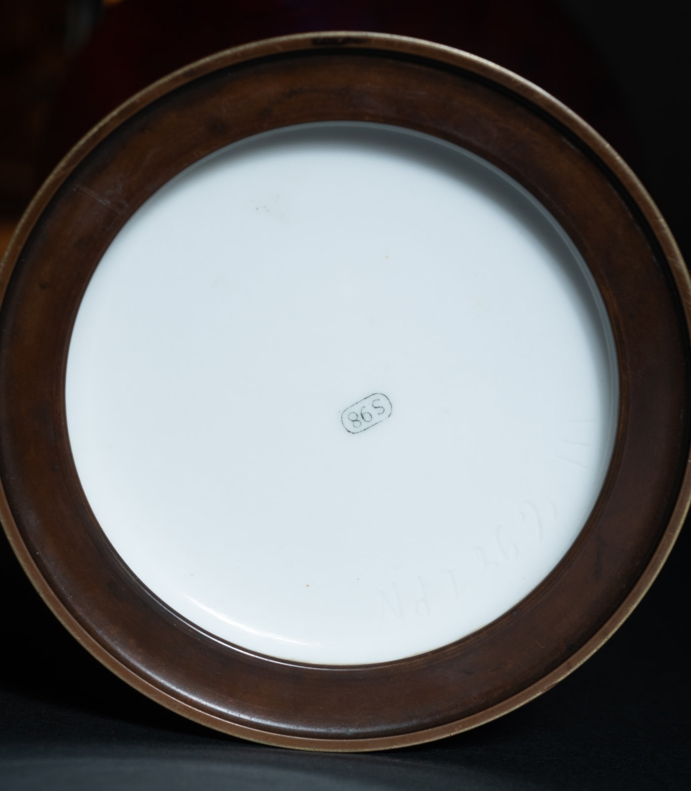 The Manufacture nationale de Sèvres, Oxblood Vase with Bronze Snail Mount, 1898