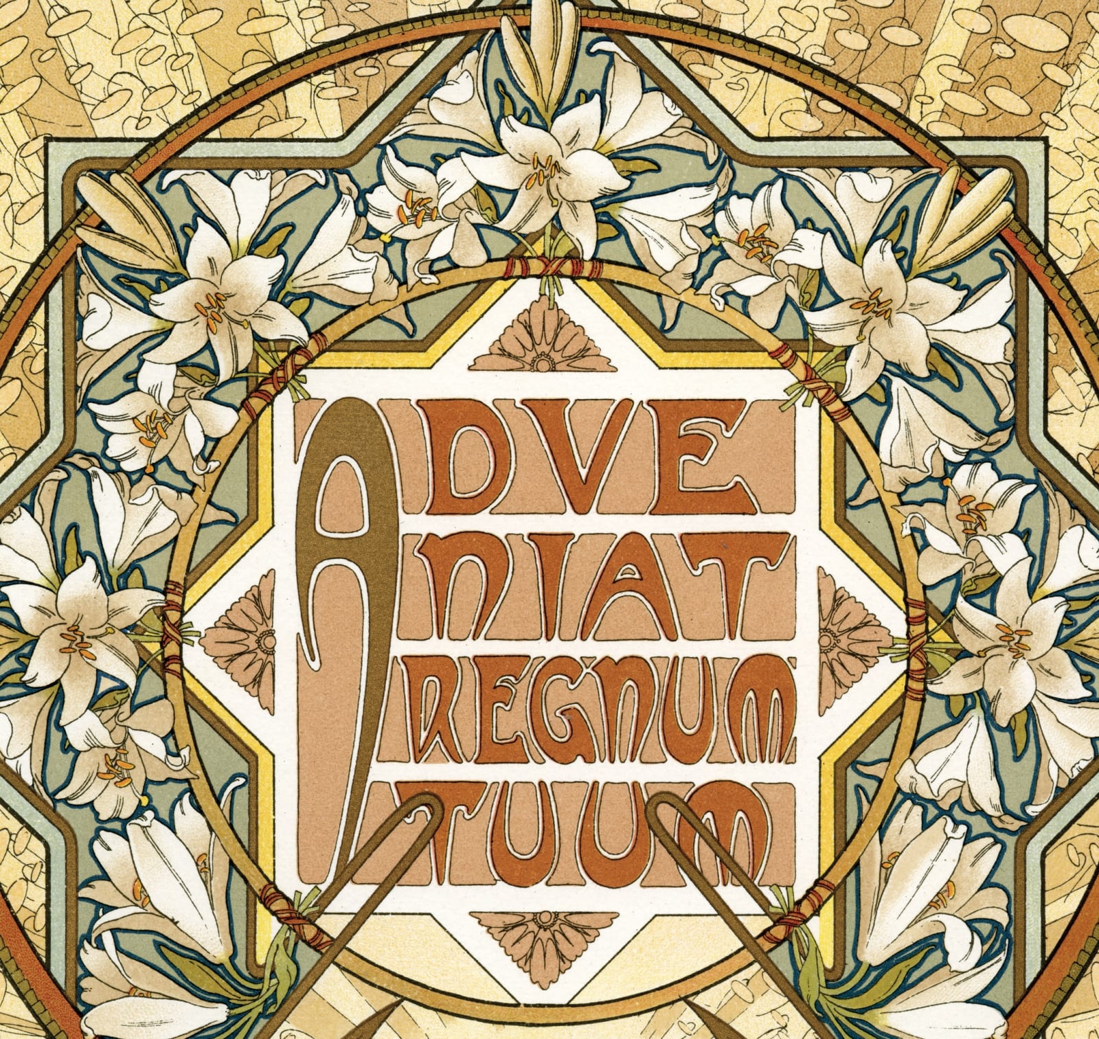 Alphonse Mucha, Thy Kingdom Come, Thy Will Be Done,  1899