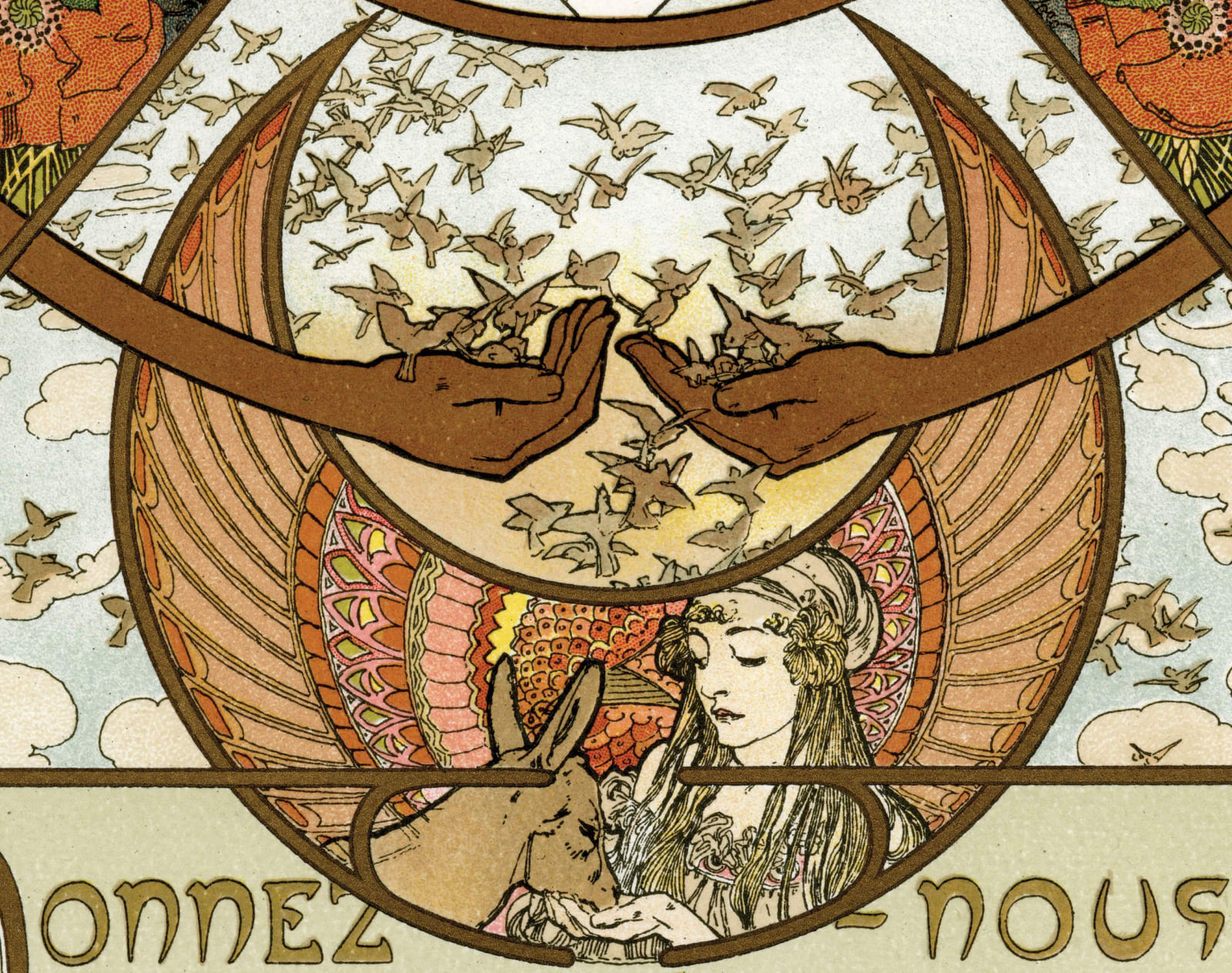 Alphonse Mucha, Give Us This Day Our Daily Bread,  1899