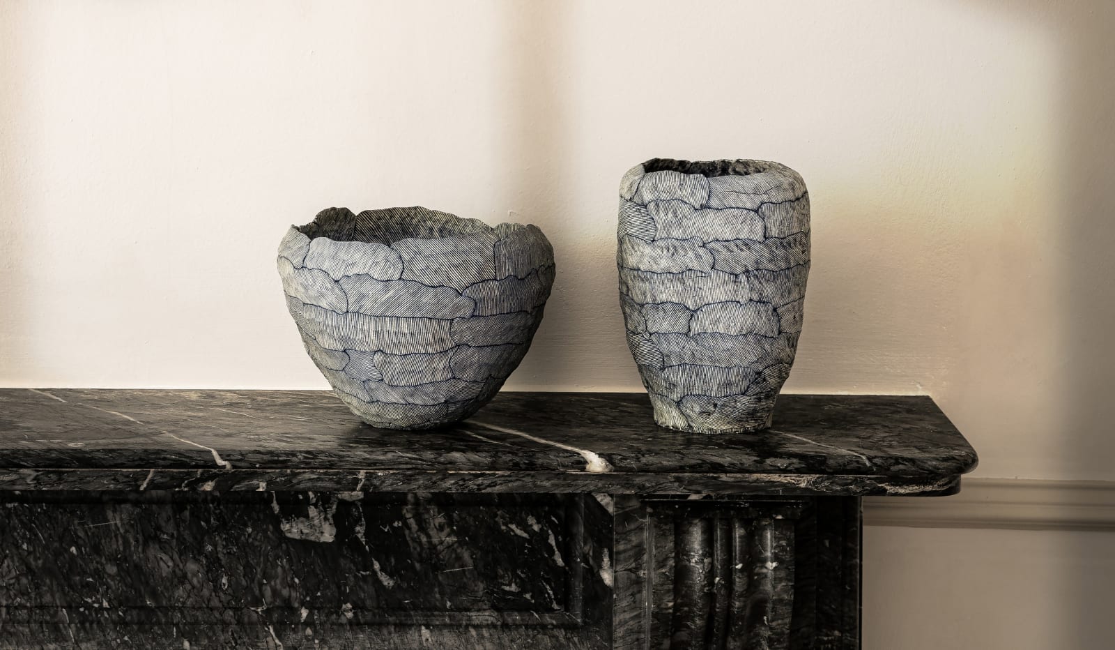 Choi Boram, Blue Jar - tall, 2024