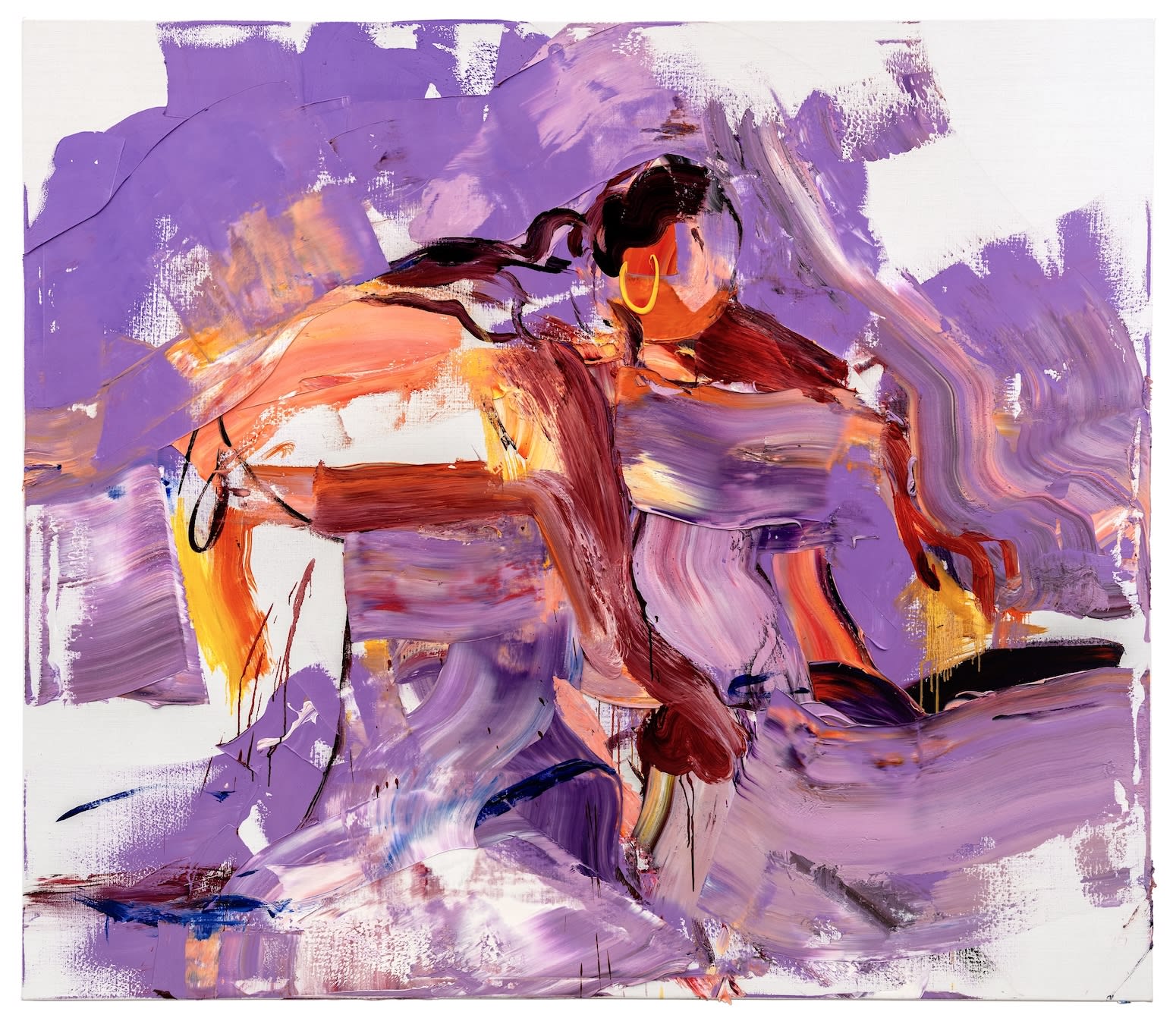 Sebastian Hosu, Ballad of a Meeting in Purple, 2025