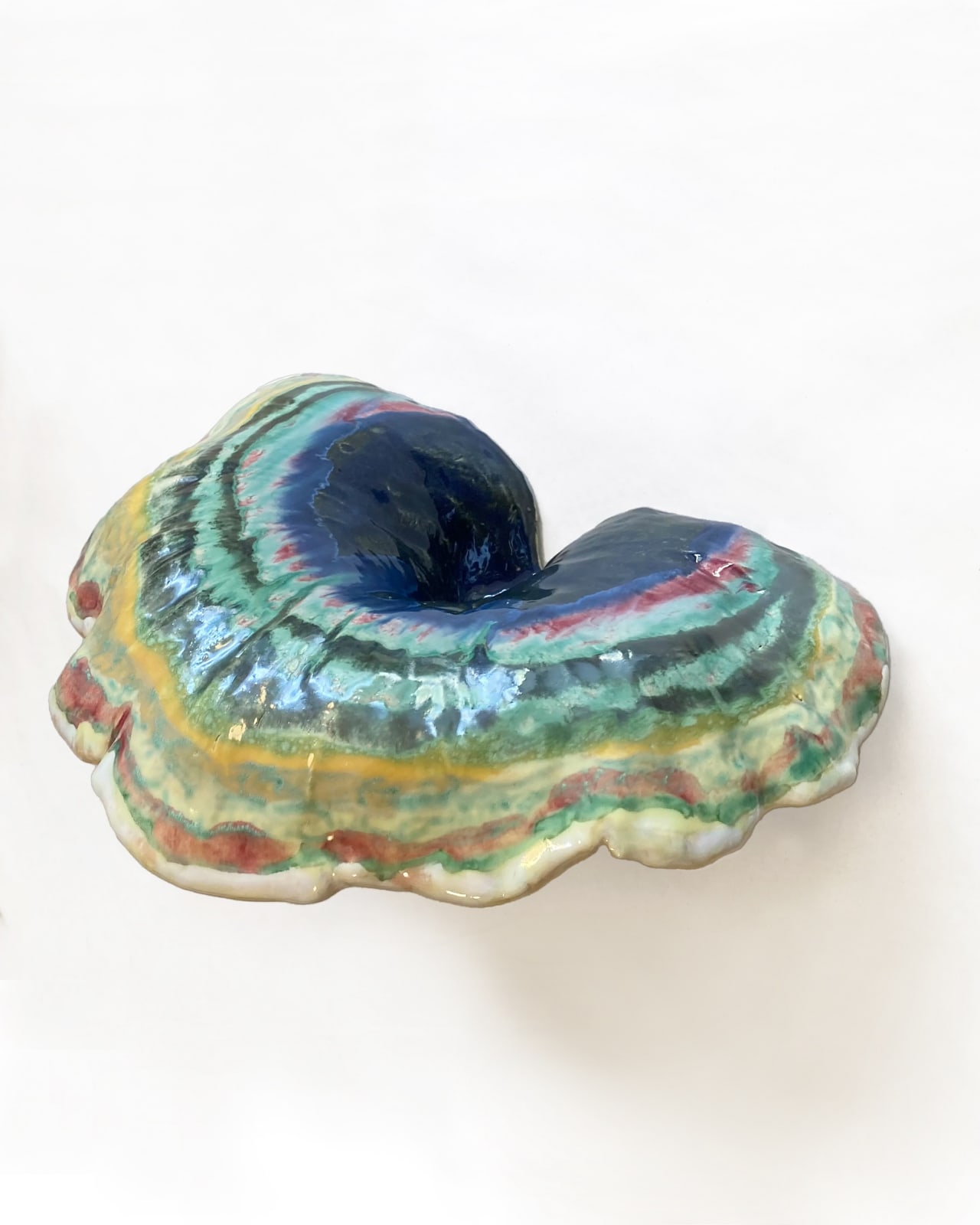 Rosi Steinbach, Porling blaugelb, 2023