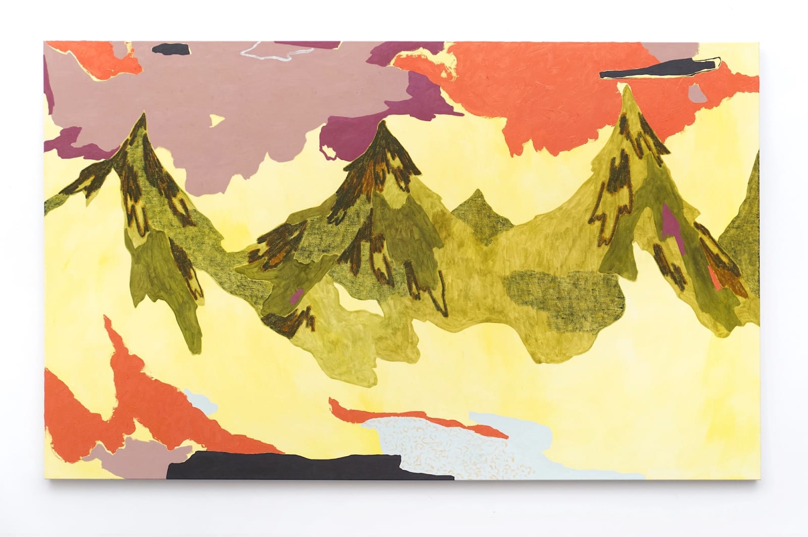 Raffael Bader, The Forest Burns Beneath the Treetops, 2024