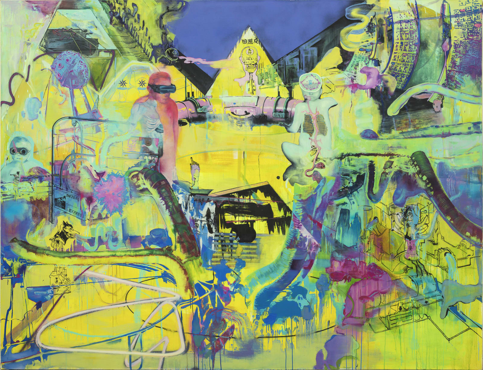 Rui Zhang, Mass Hysteria on a Planet, 2018