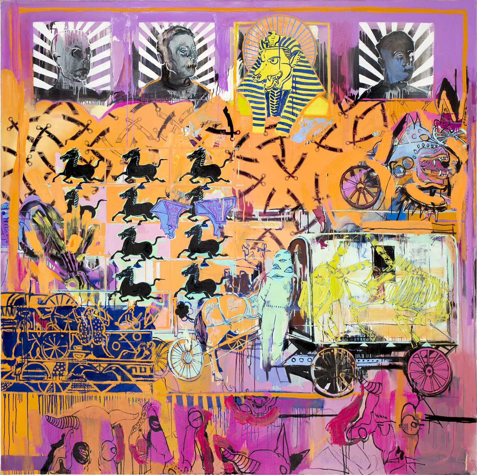 Rui Zhang, Each Hero Needs to Ride a Horse, 2017