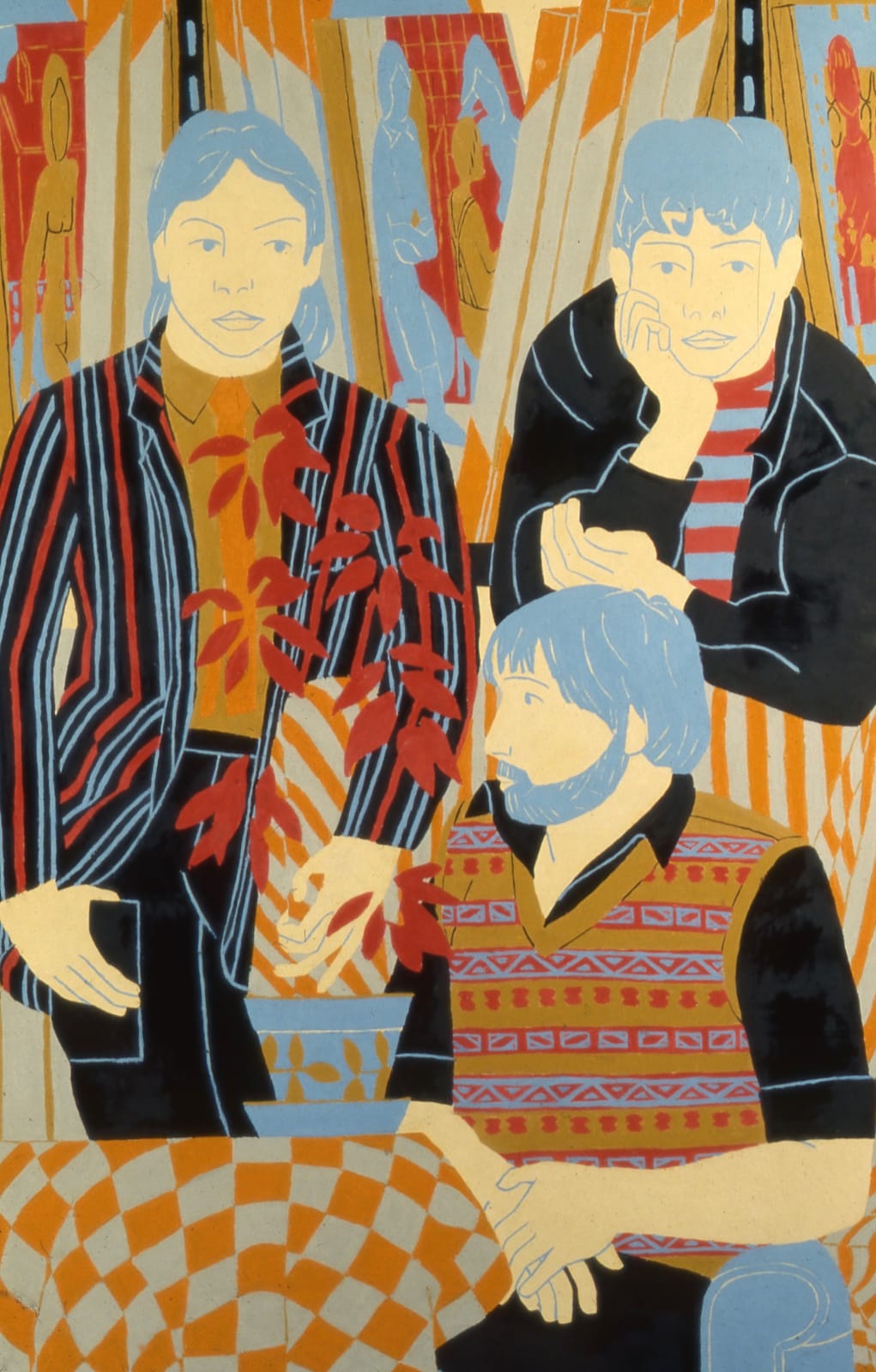 Norman Gilbert, Bruno, Daniel and Mark II, 1987