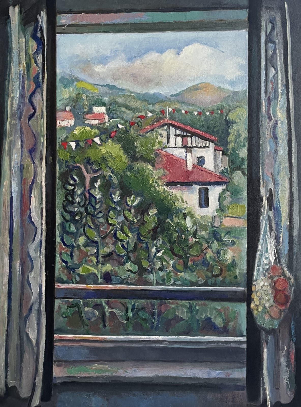 Peter Regent, View from Window, Basque country