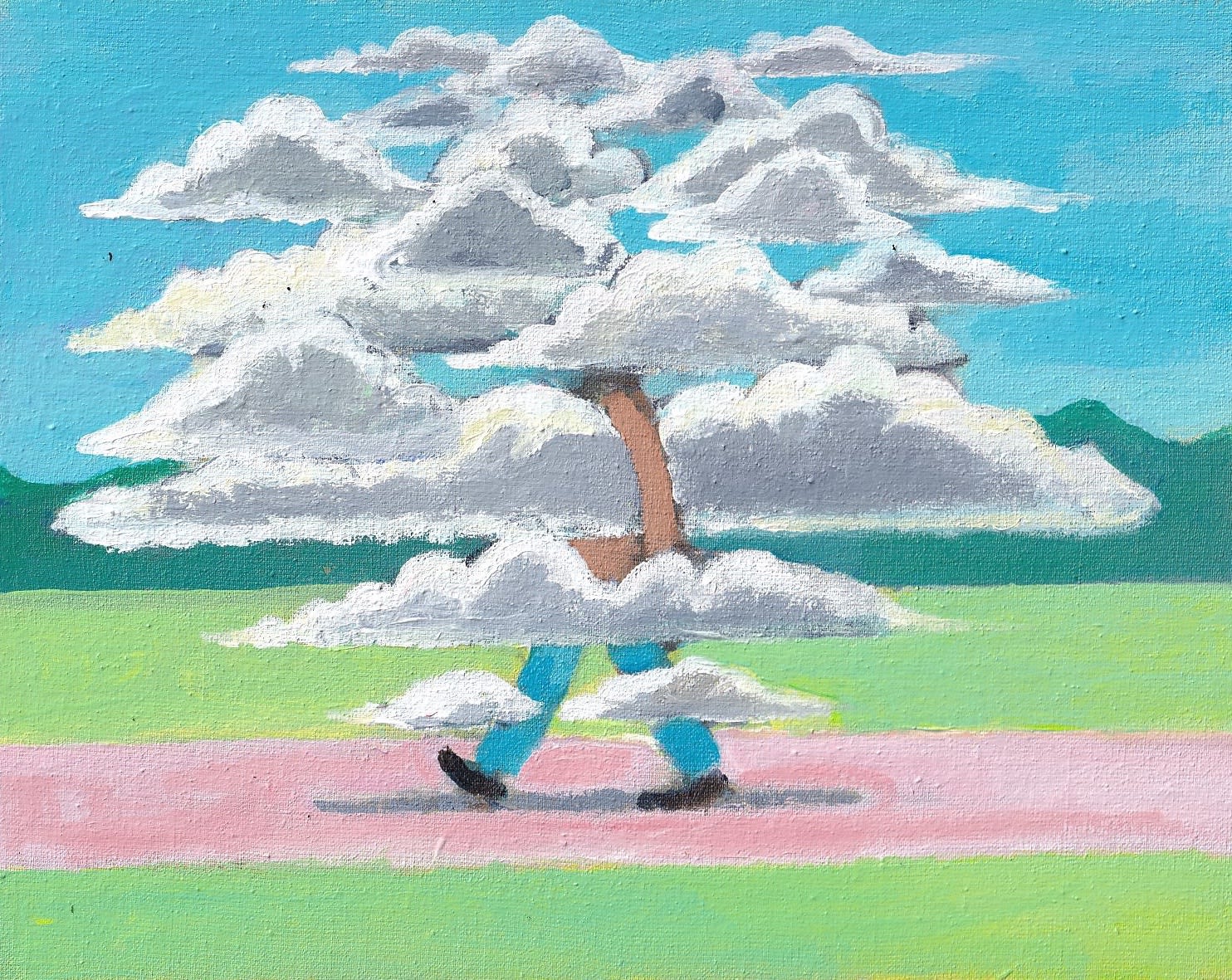 John Brown, Clouds, 2024