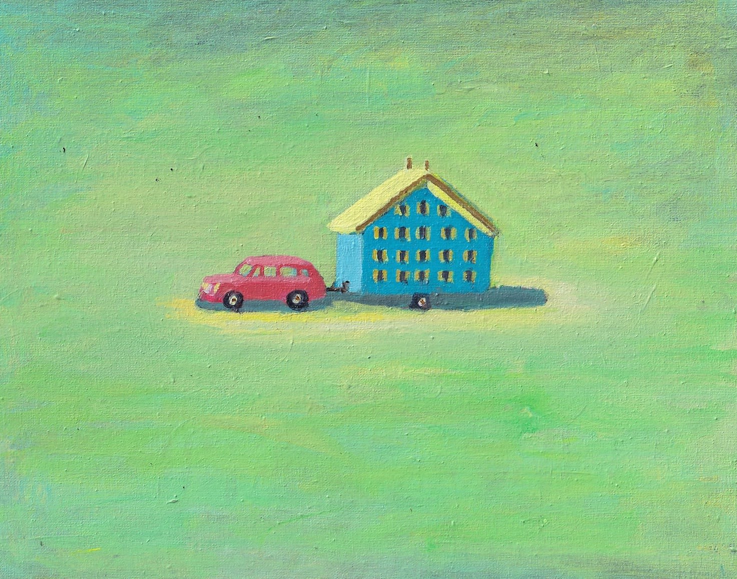 John Brown, Small Caravan, 2024