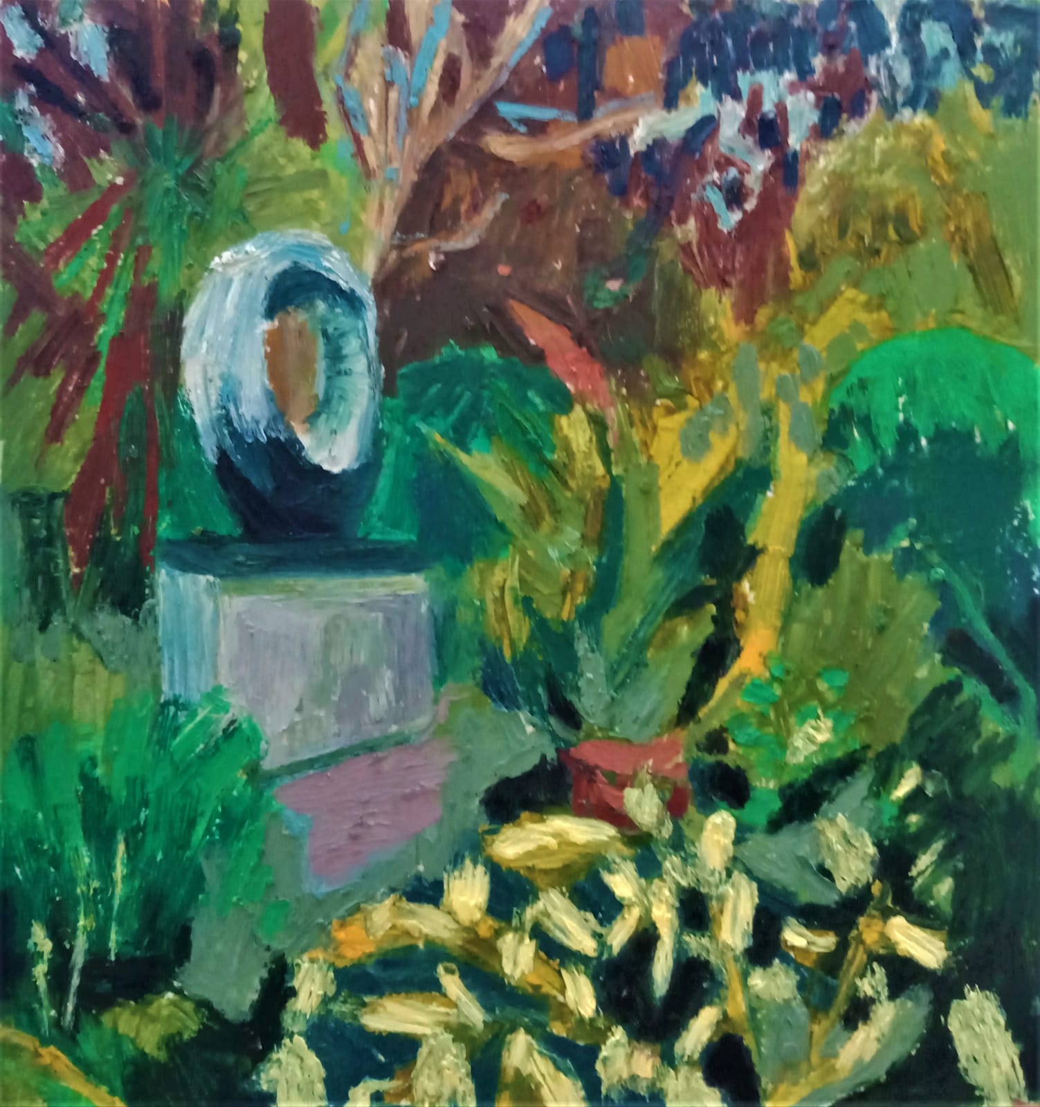 Ginny Elston, Spring at Hepworth Gardens