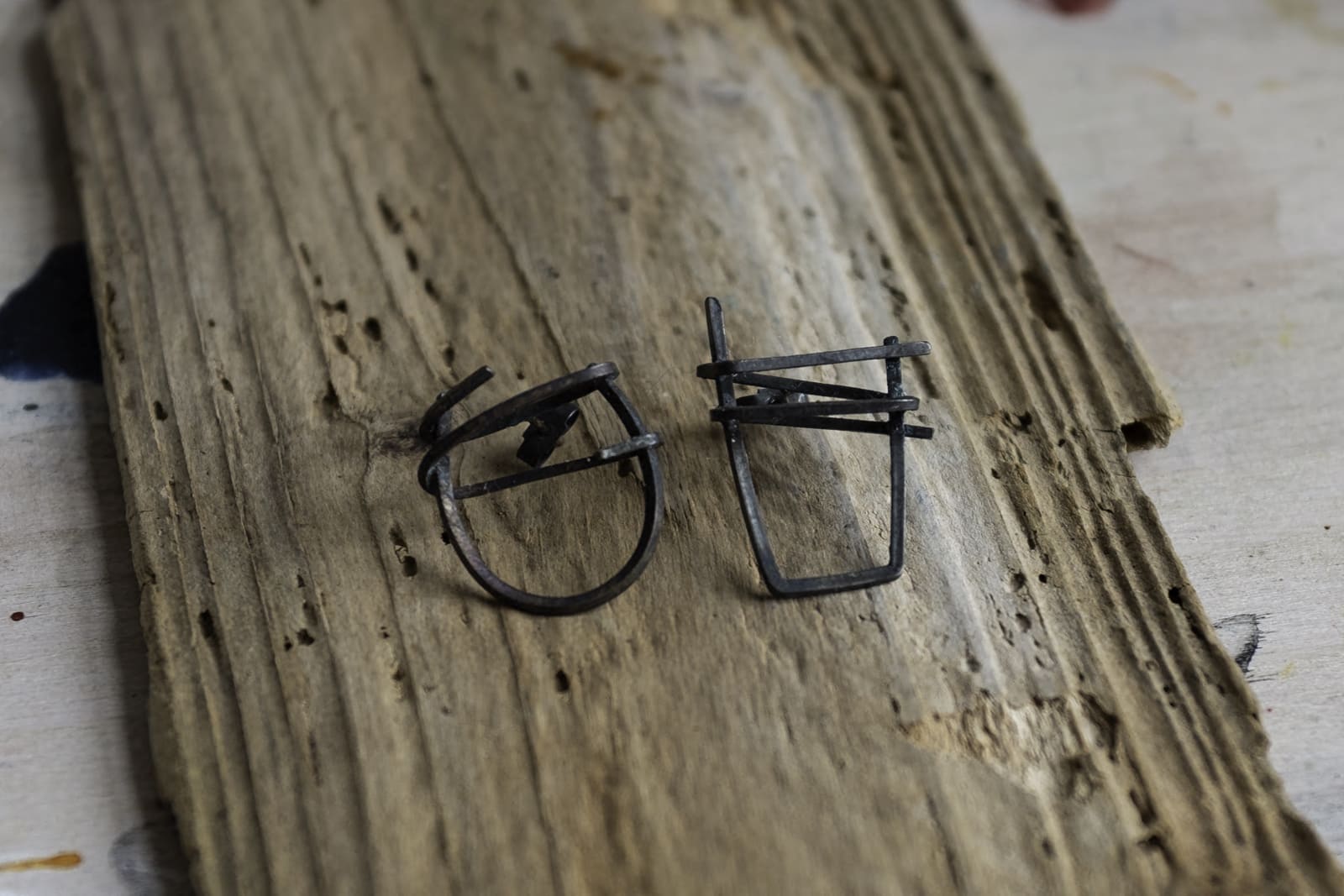 Stuart Cairns, Vessel Sketch Mismatch Earings