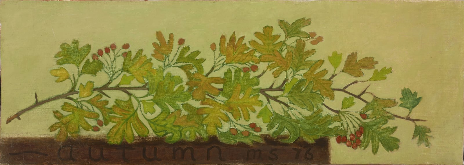 Margot Sandeman, Autumn, 1976