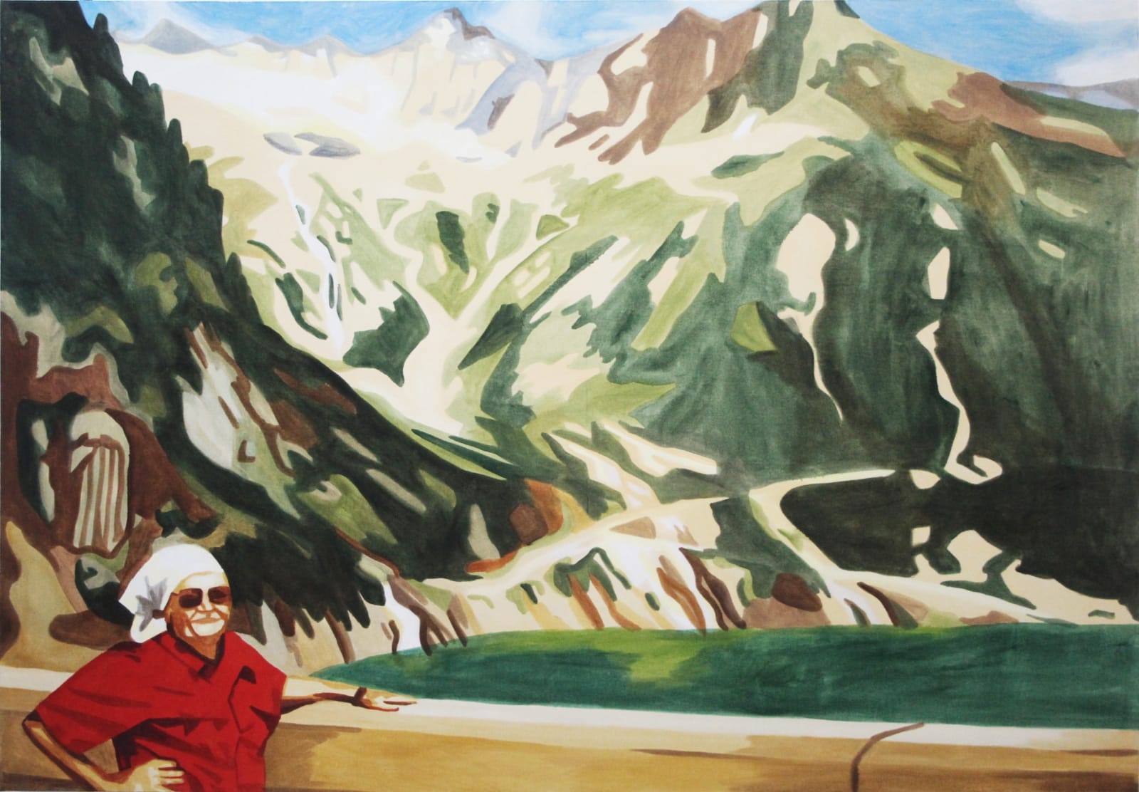 Poppy Fraser, Omama I, 2023