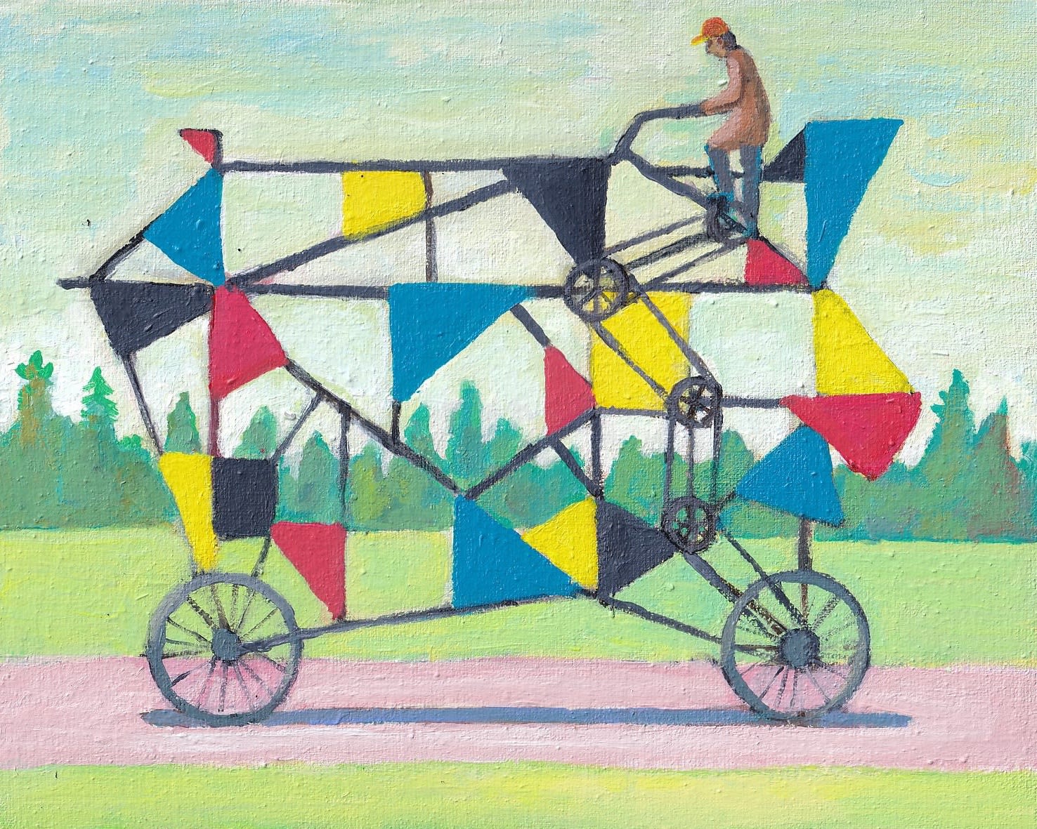 John Brown, Modern Bicycle, 2024