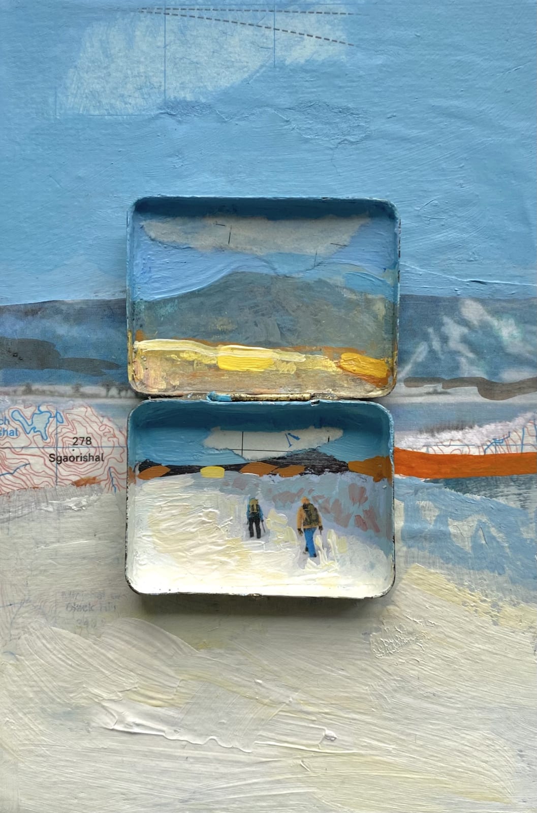 Jayne Stokes, Snow Covered Hills, 2023