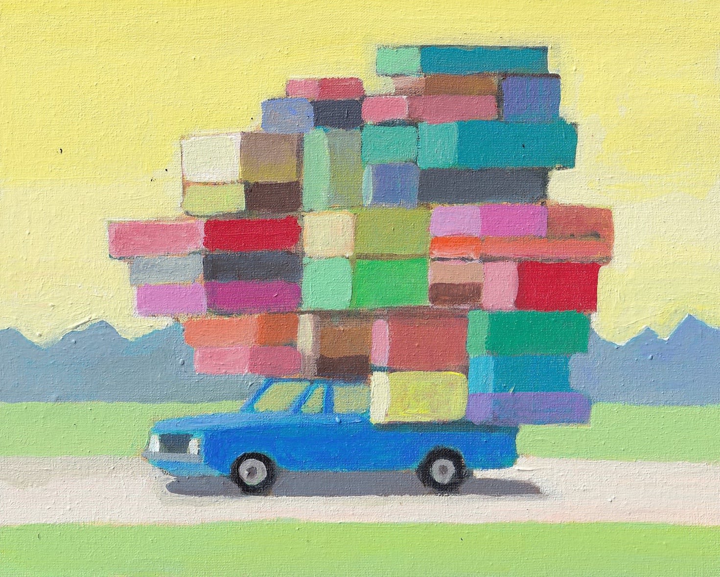 John Brown, Loaded Car, 2024