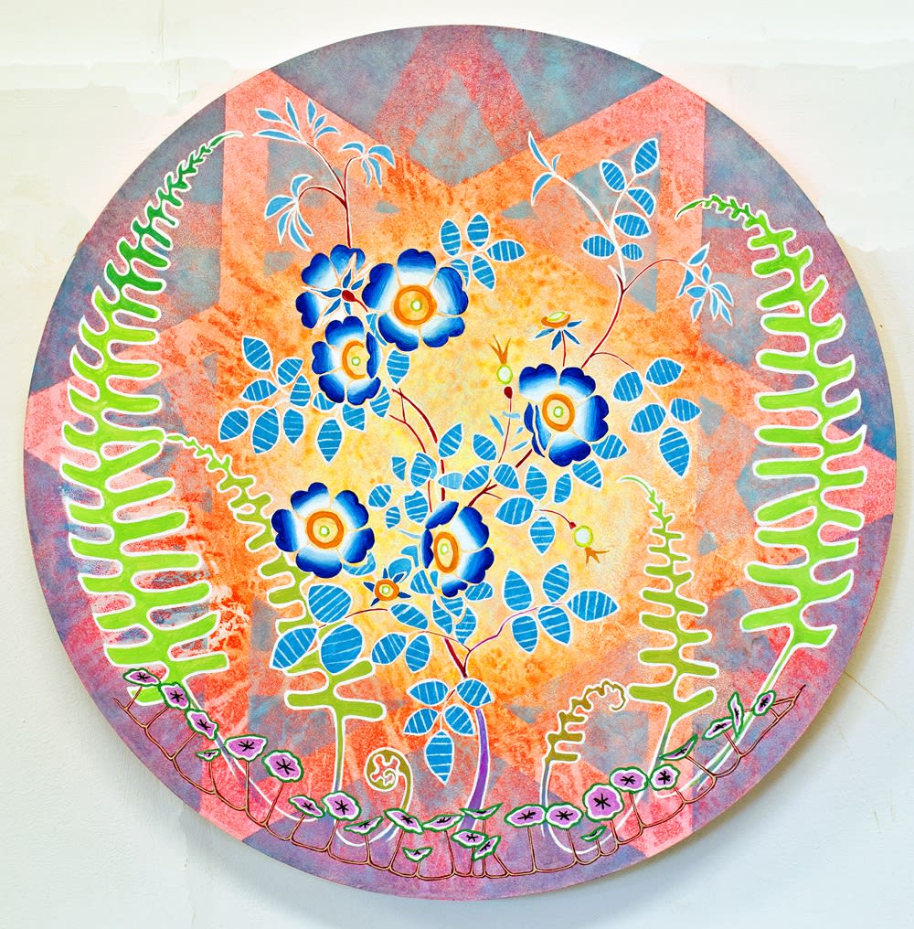 Kirsty Lorenz, Recipe to Lift Spirits – Sweet Briar Rose, Polypodum Fern and Pennywort