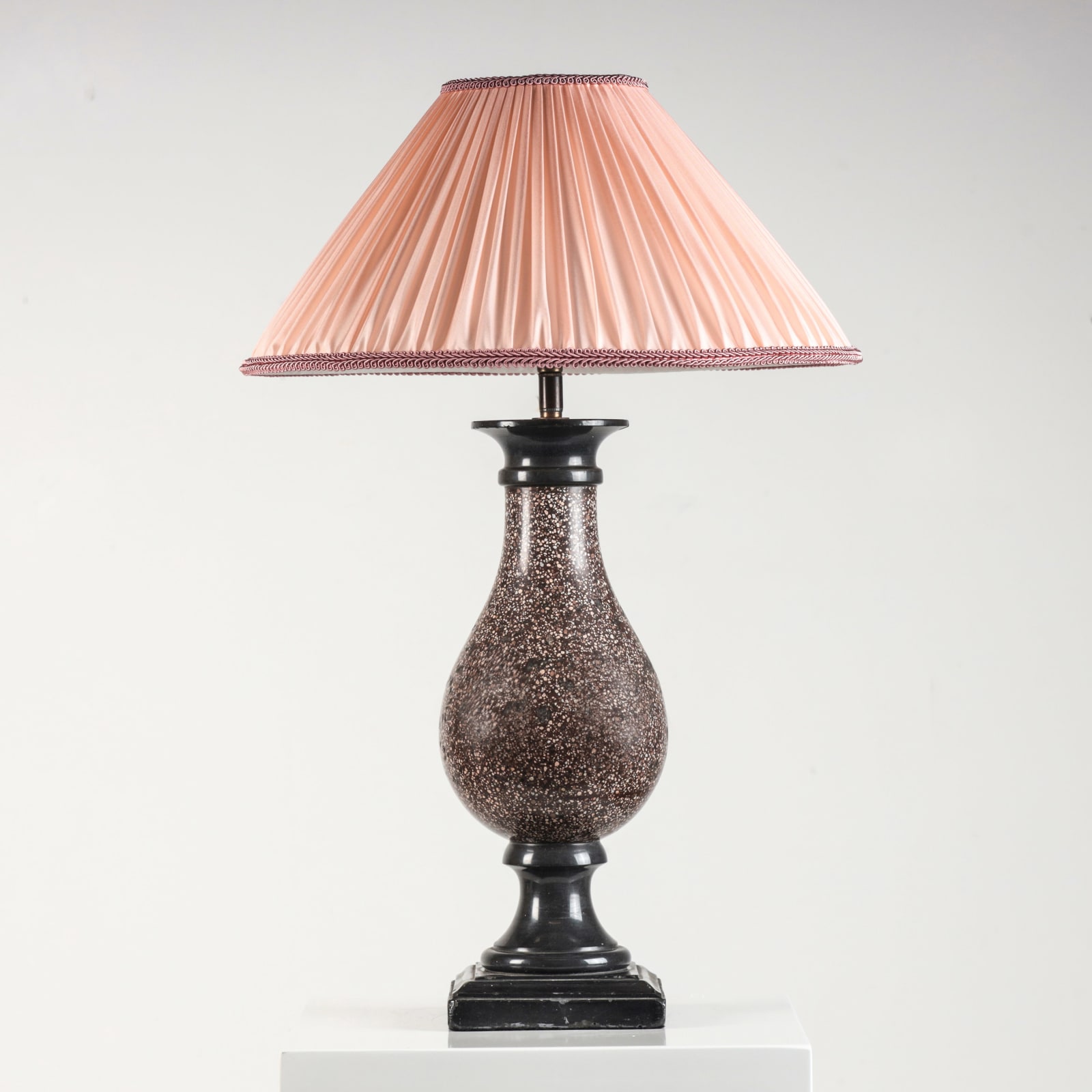 Faux Porphyry Lamp