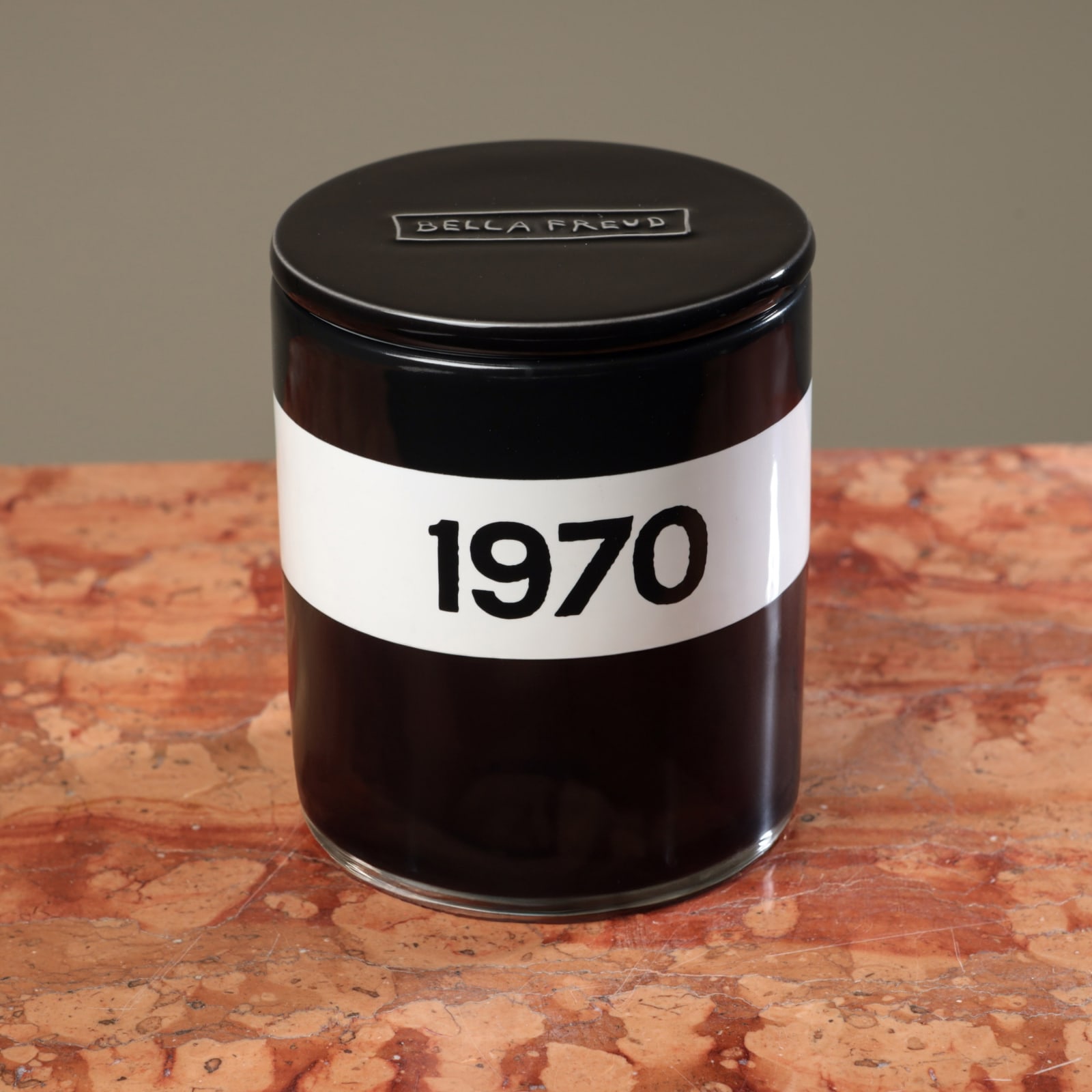 Ceramic 1970 Candle Large