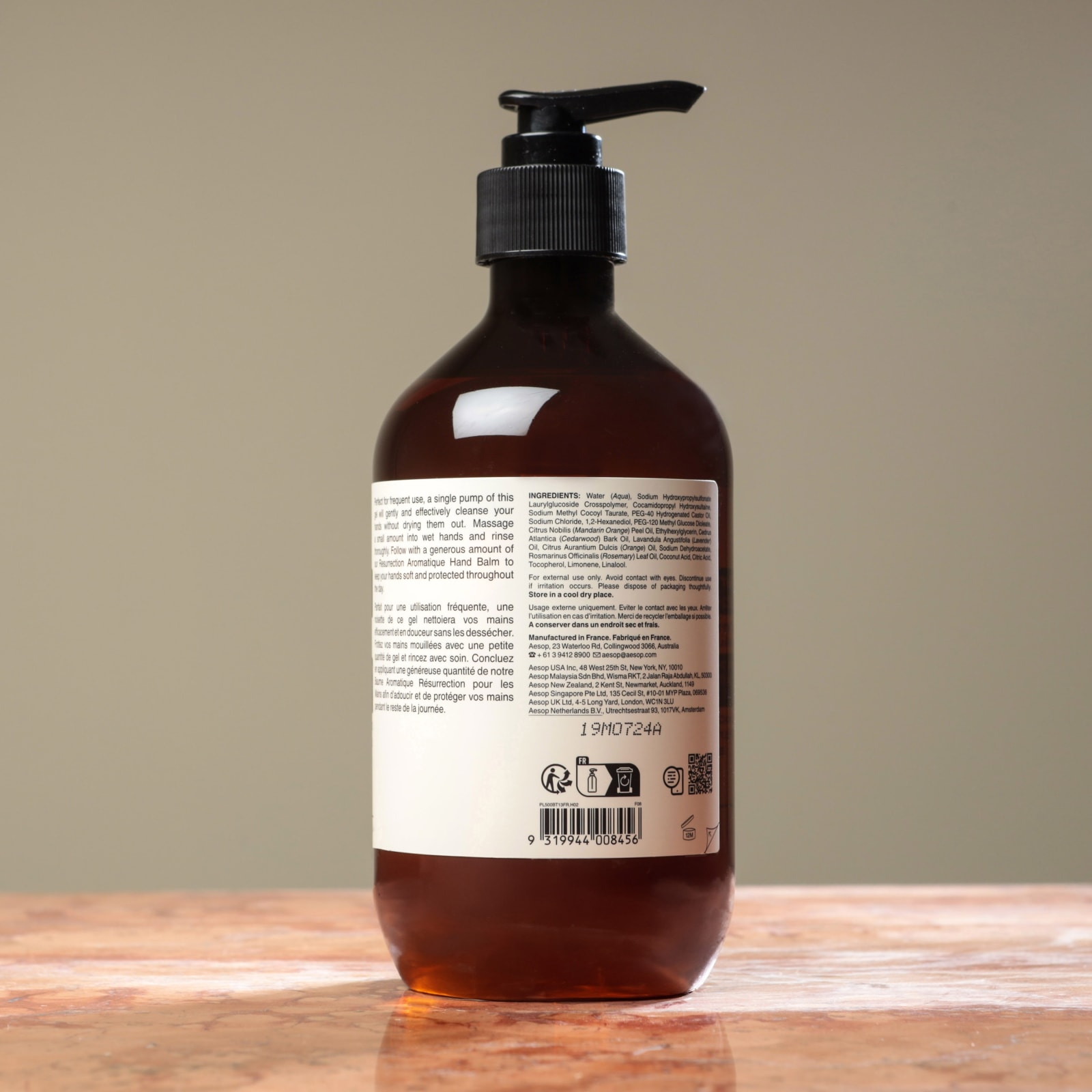 Aesop Resurrection Hand Wash