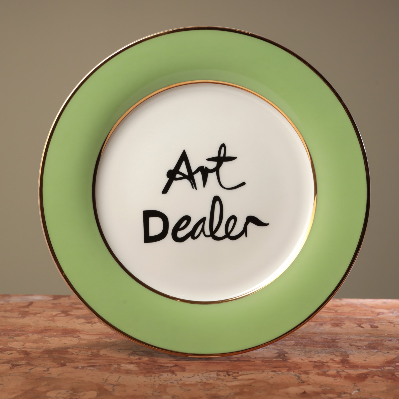 Dinner Plate Set - Art Dealer / Ginsberg