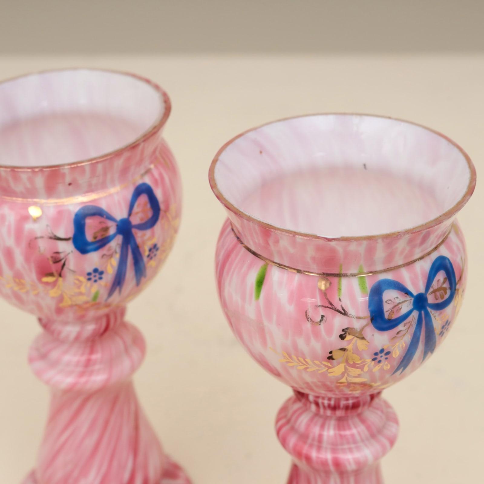 Splatter Glass Vases