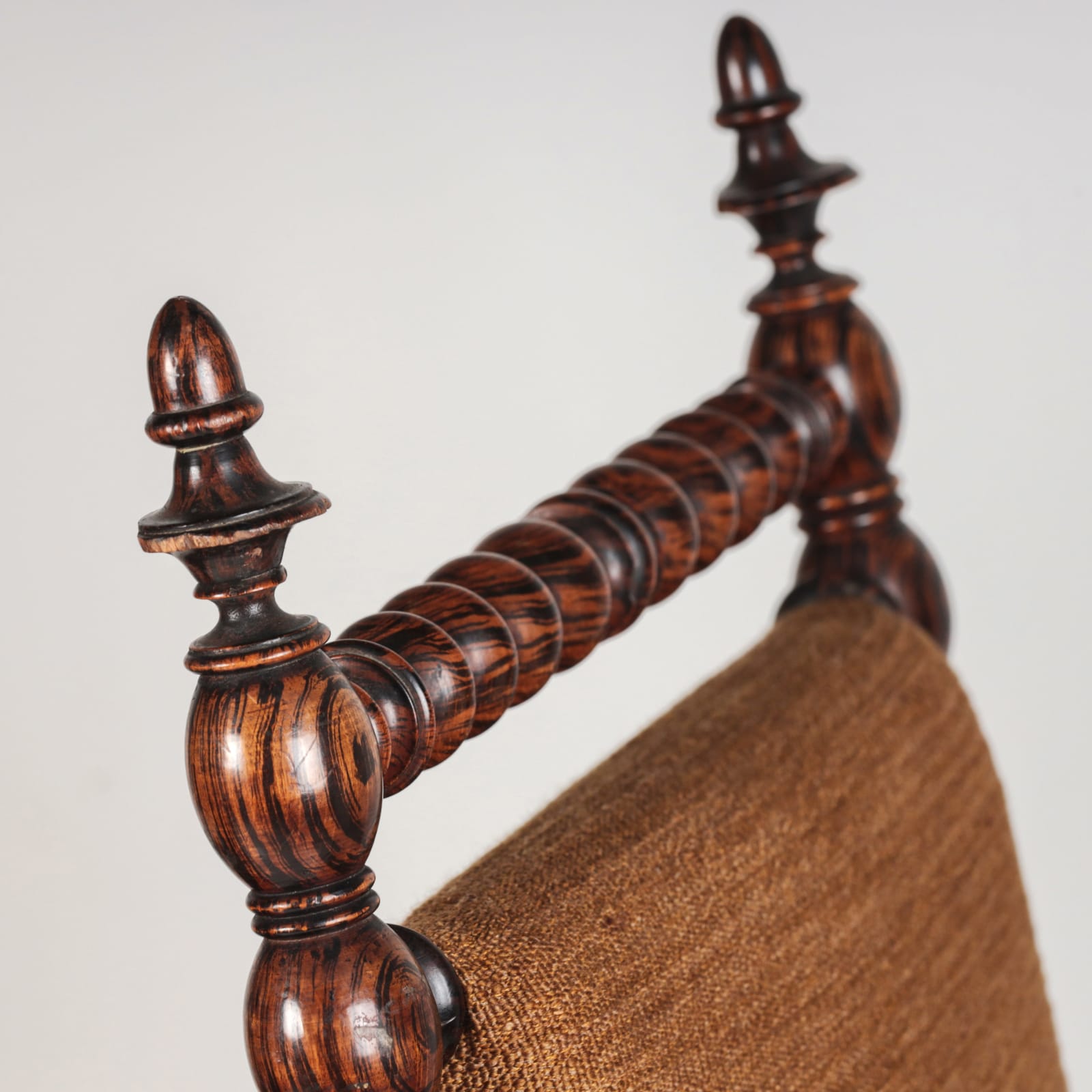 Faux Rosewood Armchairs