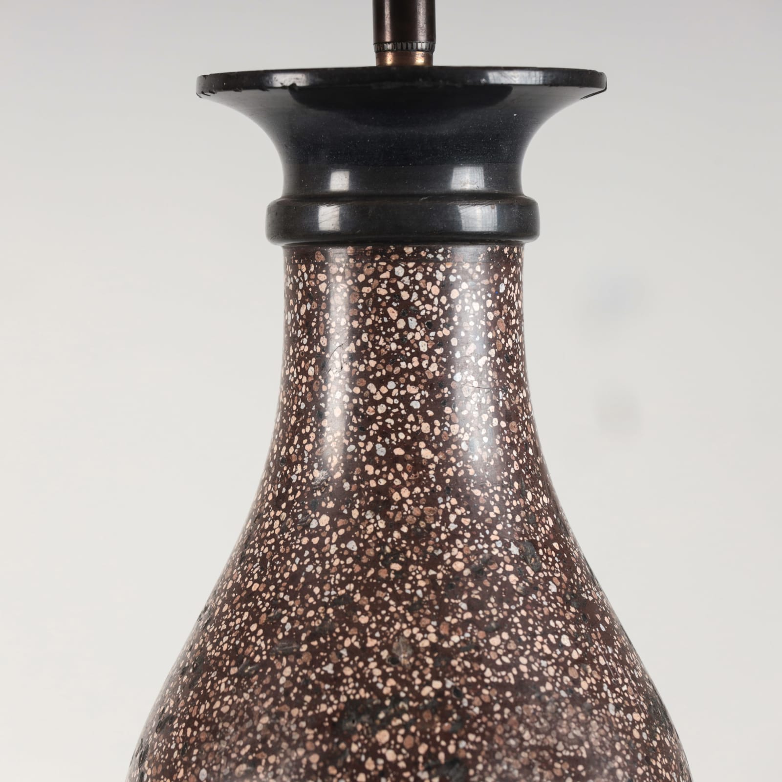 Faux Porphyry Lamp