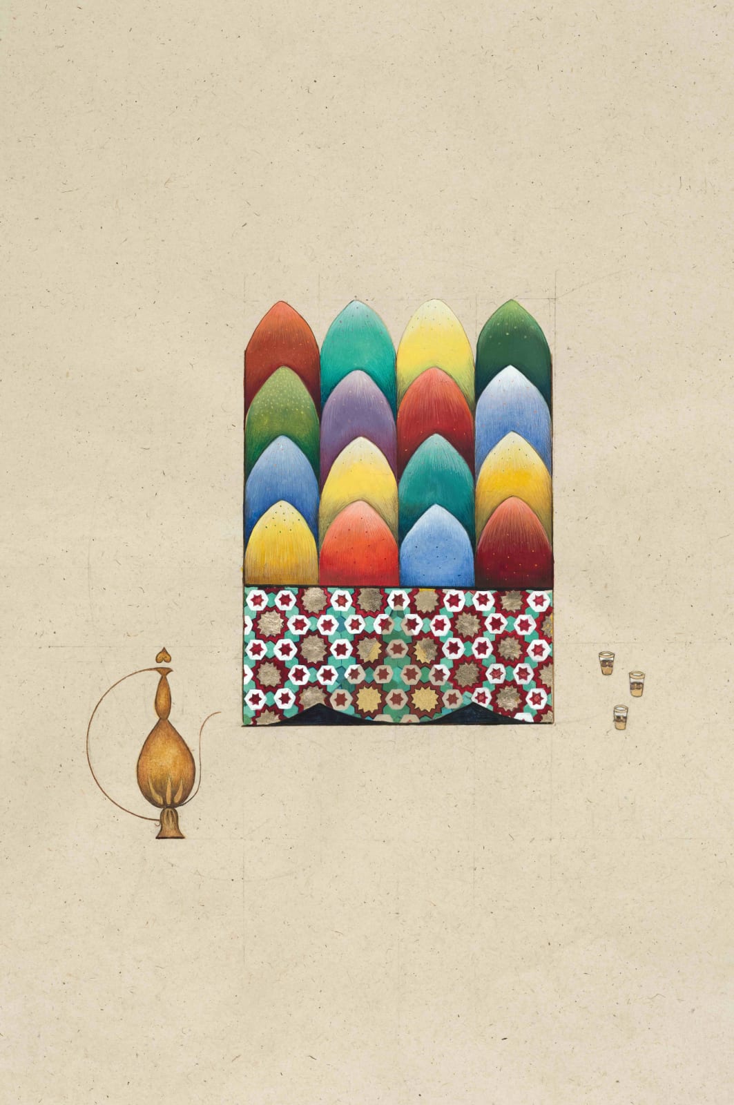 Yasmin Hayat , The Spice Market (Souq al- Bizuriyyah), 2018