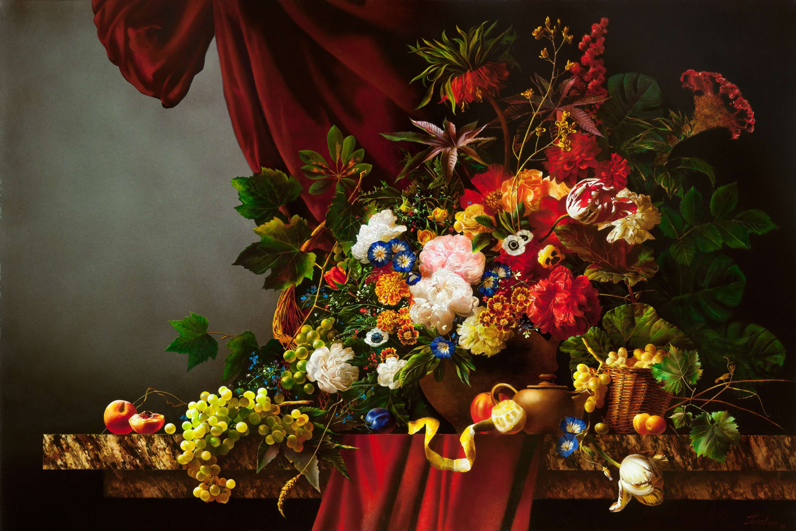 Still-life with flowers, 2009