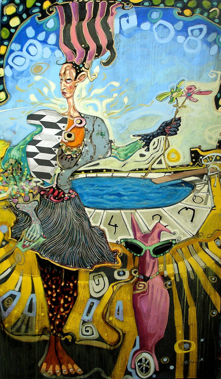 La Baroness Isolde pagará con flores su entrada (The Baroness Isolde will pay with flowers her ticket), 2022