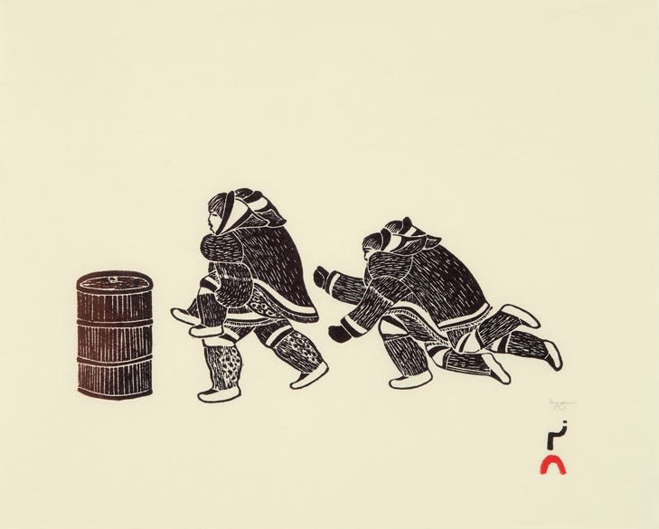 Kananginak Pootoogook, AULAJIJAKKA (THINGS I REMEMBER), 2011
