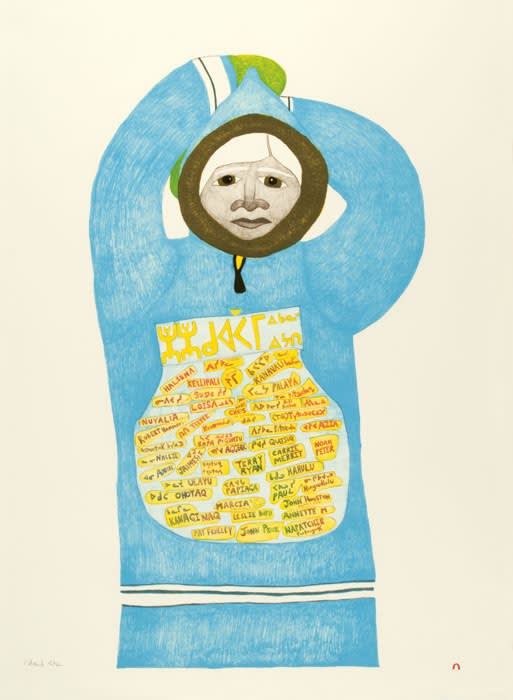 Shuvinai Ashoona, TRIBUTE, 2010