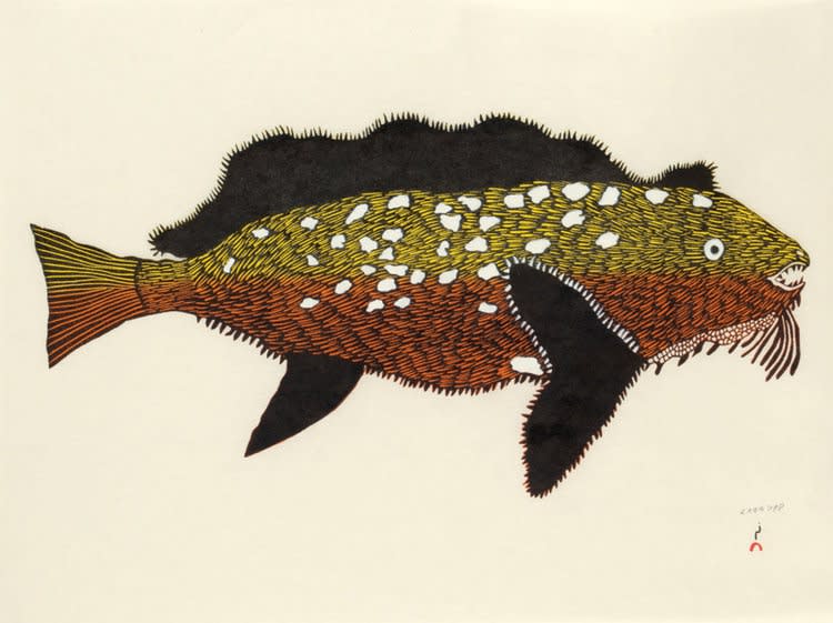 Papiara Tukiki, KANAJURUPALLIAJUQ (TURNING INTO SCULPIN), 2013