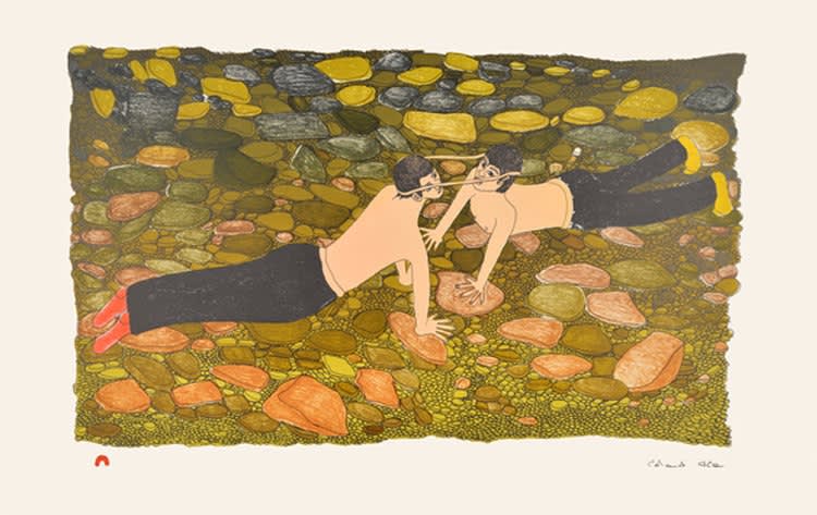 Shuvinai Ashoona, HEAD PULL, 2014