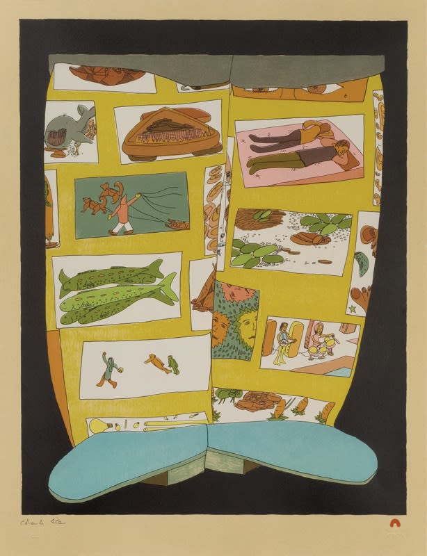 Shuvinai Ashoona, STORY BOOTS, 2012