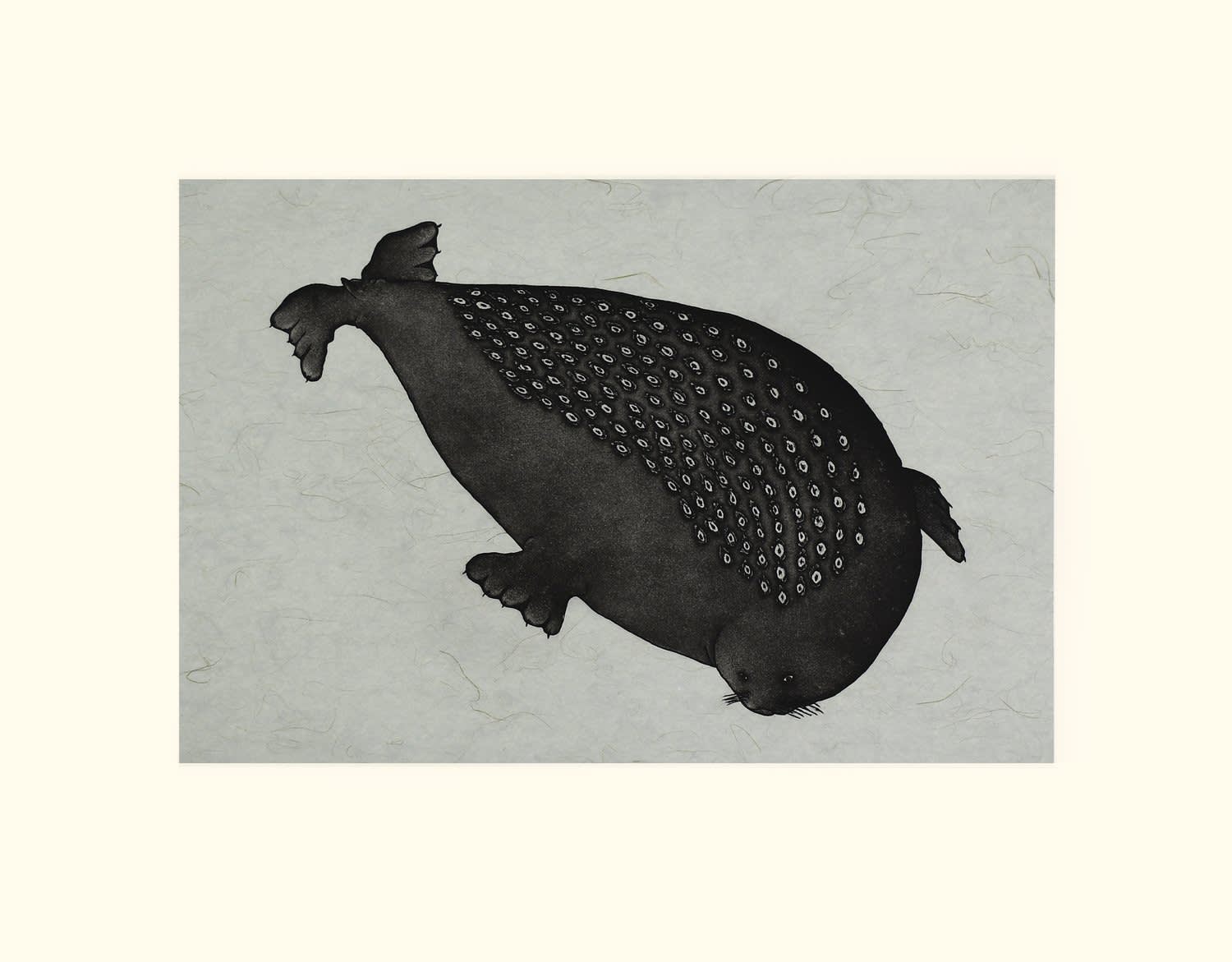 JOHNNY POOTOOGOOK, Natsiamini (Young Seal’s Coat), 2024