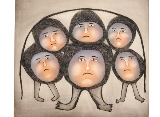 Ohotaq Mikkigak, THE WALKING HEADS, 2004