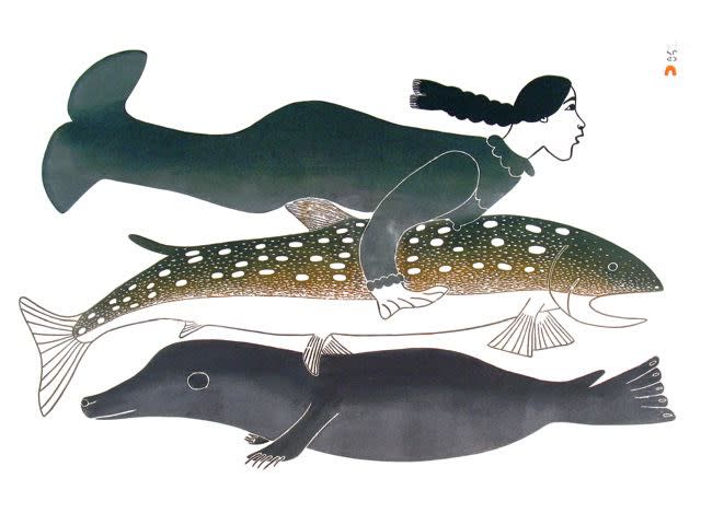 Kakulu Saggiaktok, Playful Sedna, 1986