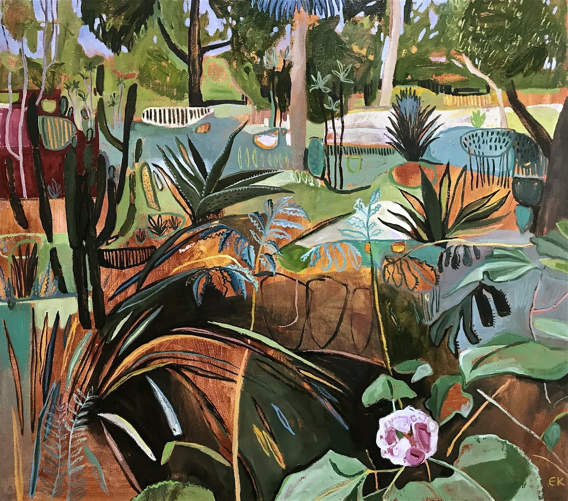 Le Jardin Secret with Agave and Cacti