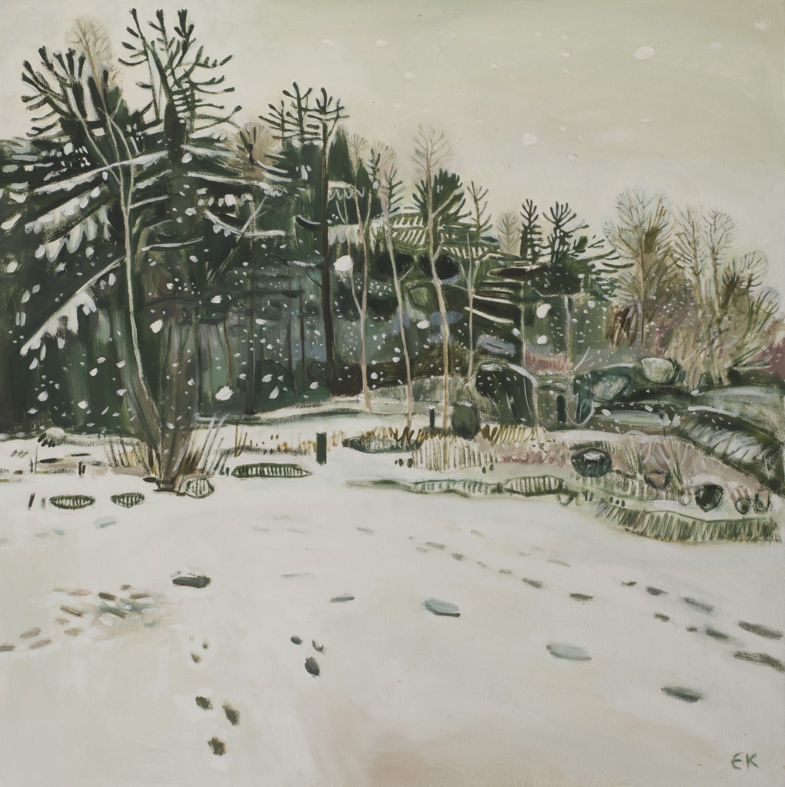 Grandpont in Snow