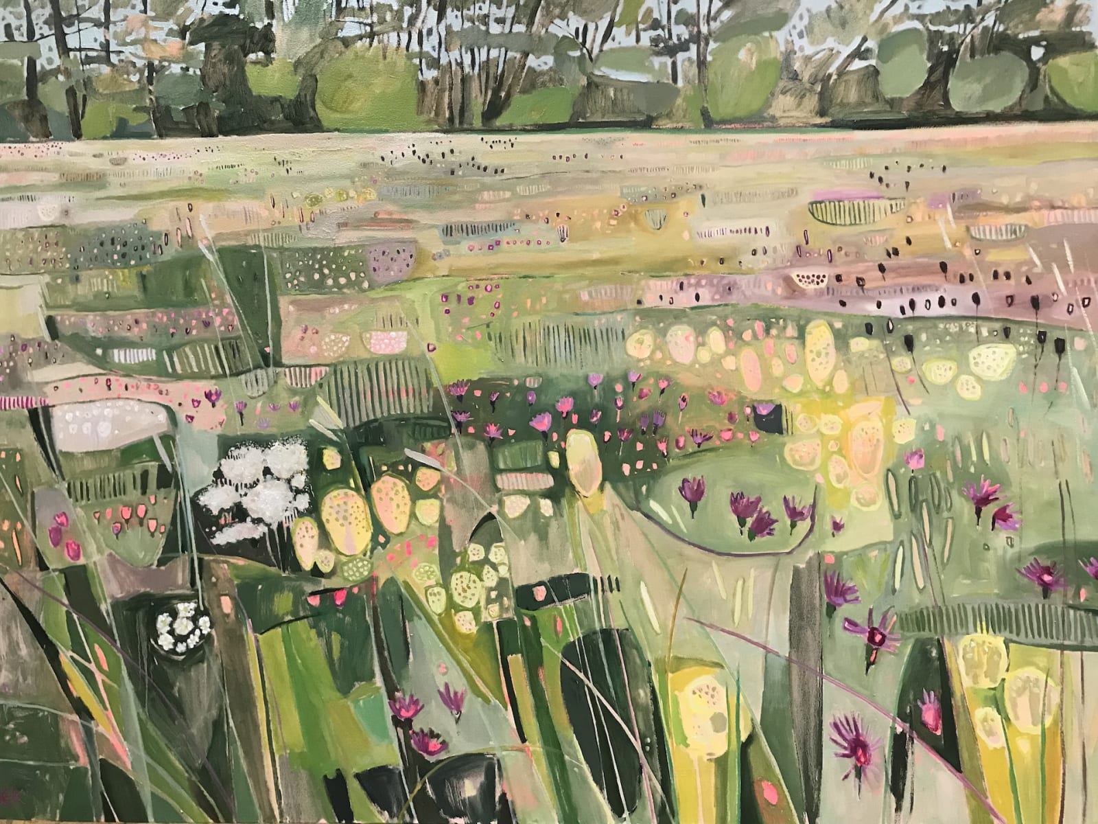 Elaine Kazimierczuk, Hinksey Meadows Landscape, 2022