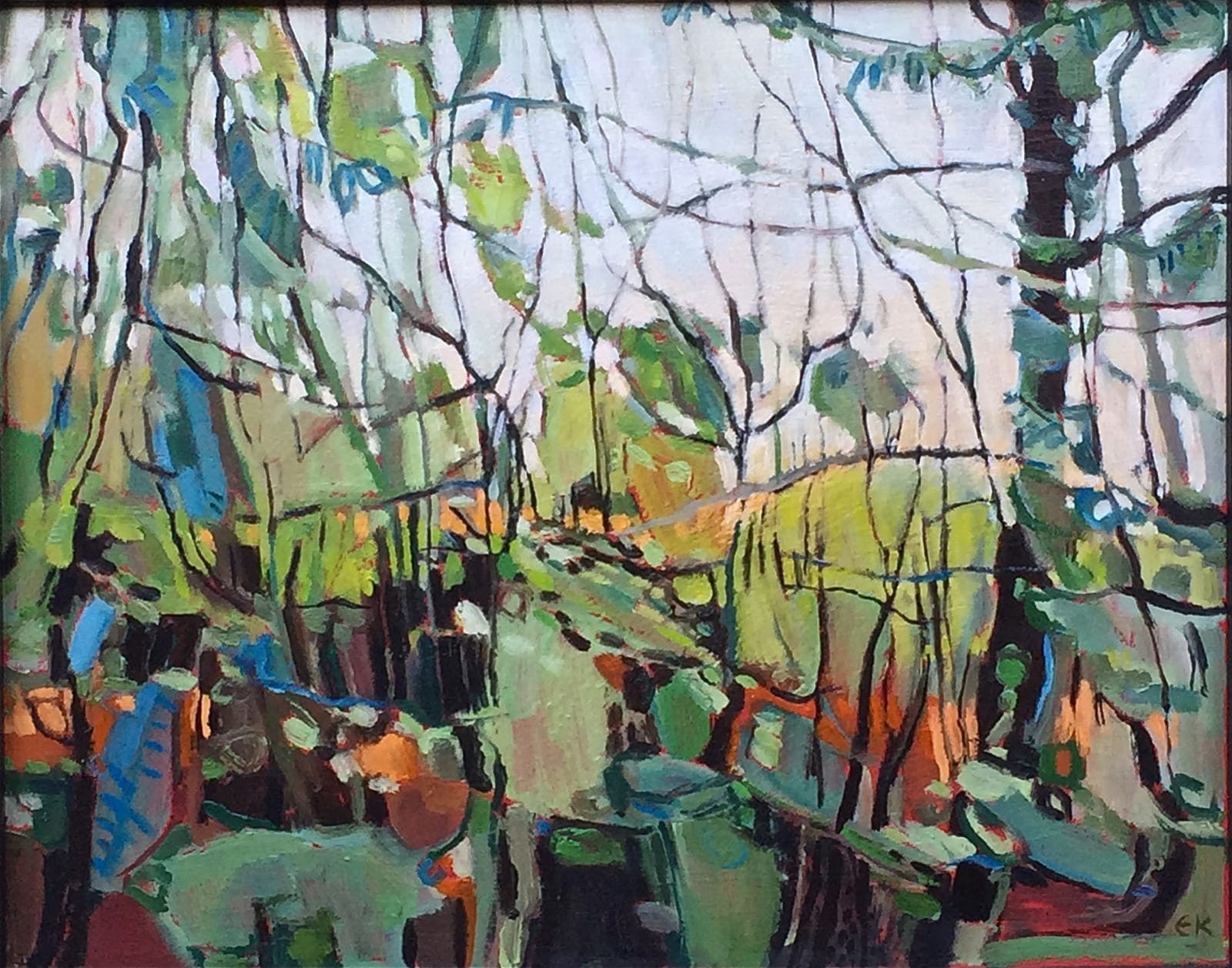 Hedgerow with Gaudy Autumn Colours