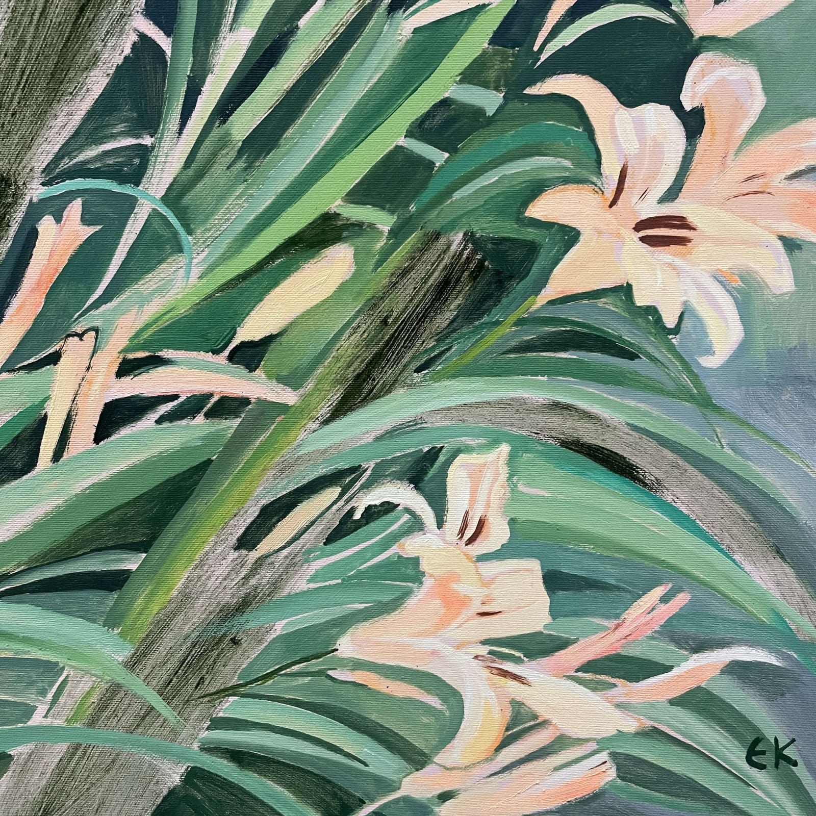 Elaine Kazimierczuk, Day Lilies, 2025