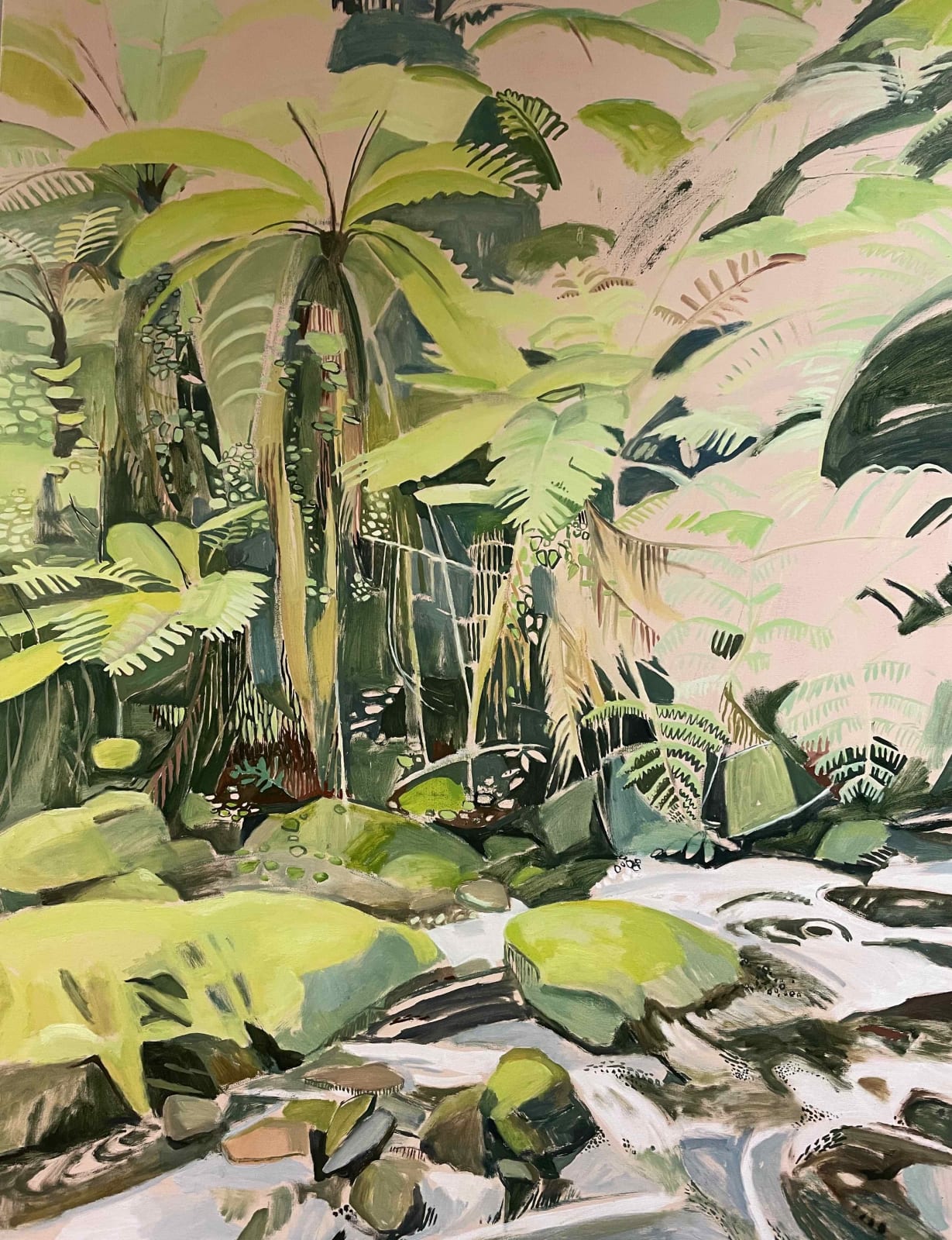 Elaine Kazimierczuk, Igishigishigi by Kamaranzovu River, 2025