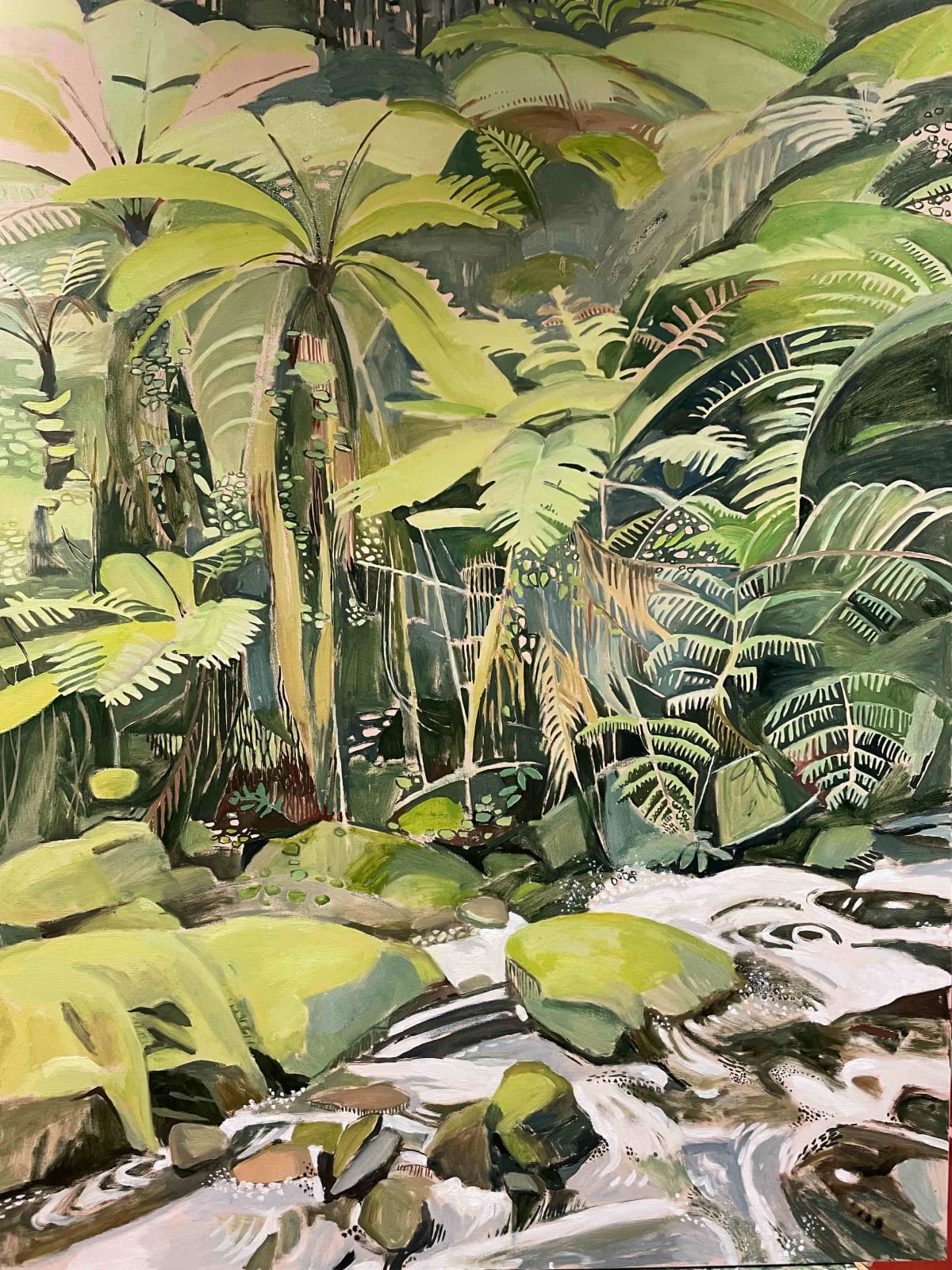 Elaine Kazimierczuk, Igishigishigi by Kamaranzovu River, 2025